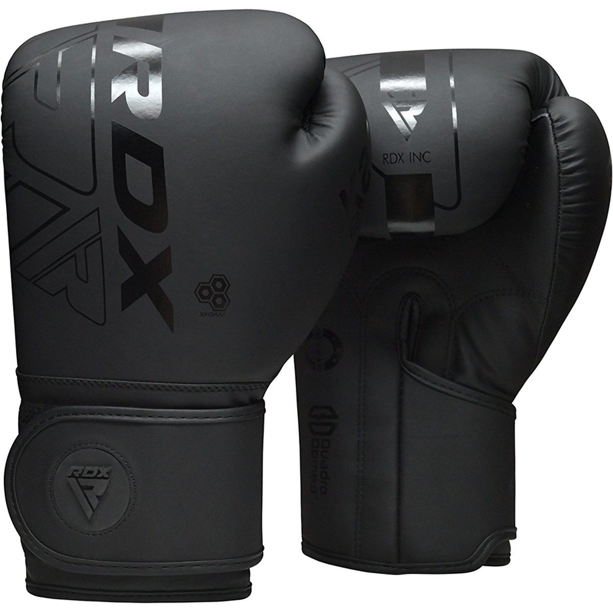 RDX Boxhandschuhe F6 Kara Boxhandschuhe Training in Schwarz 6oz