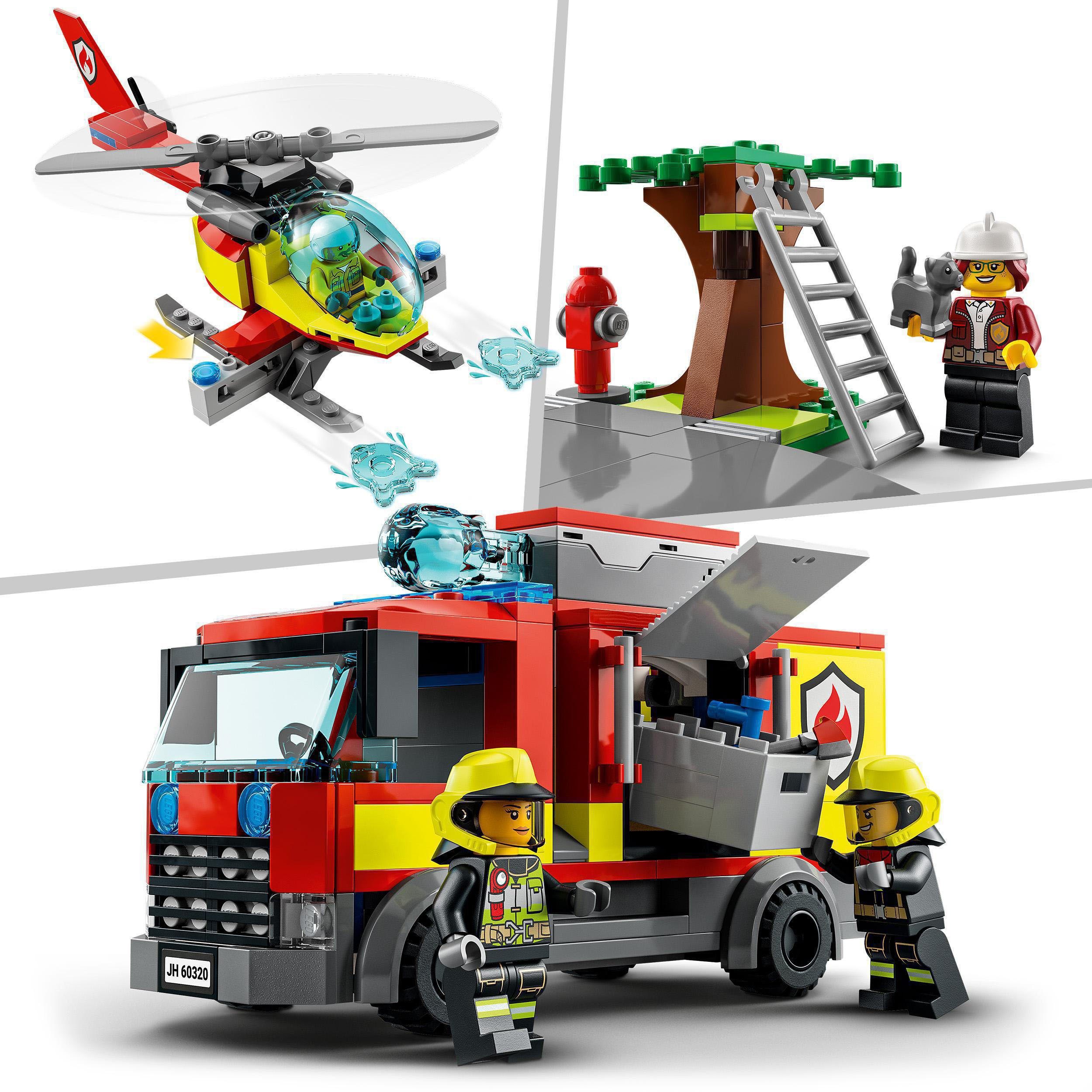 LEGO® Konstruktionsspielsteine Feuerwache St) (540 LEGO® (60320), City