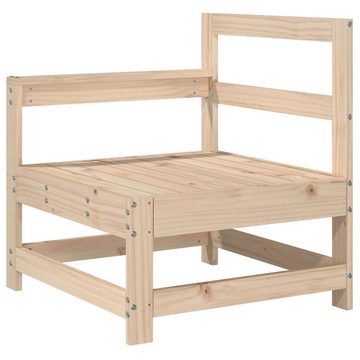 vidaXL Gartenlounge-Set 5-tlg. Garten-Sofagarnitur Massivholz Kiefer, (1-tlg)