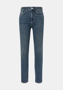 comma casual identity 5-Pocket-Jeans Skinny: Jeans mit Waschung Label-Patch, Waschung