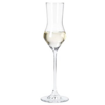 MamboCat Cocktailglas 6x Specials Spirits Grappa-Gläser 30ml mit Fuß Schnapsgläser, Glas