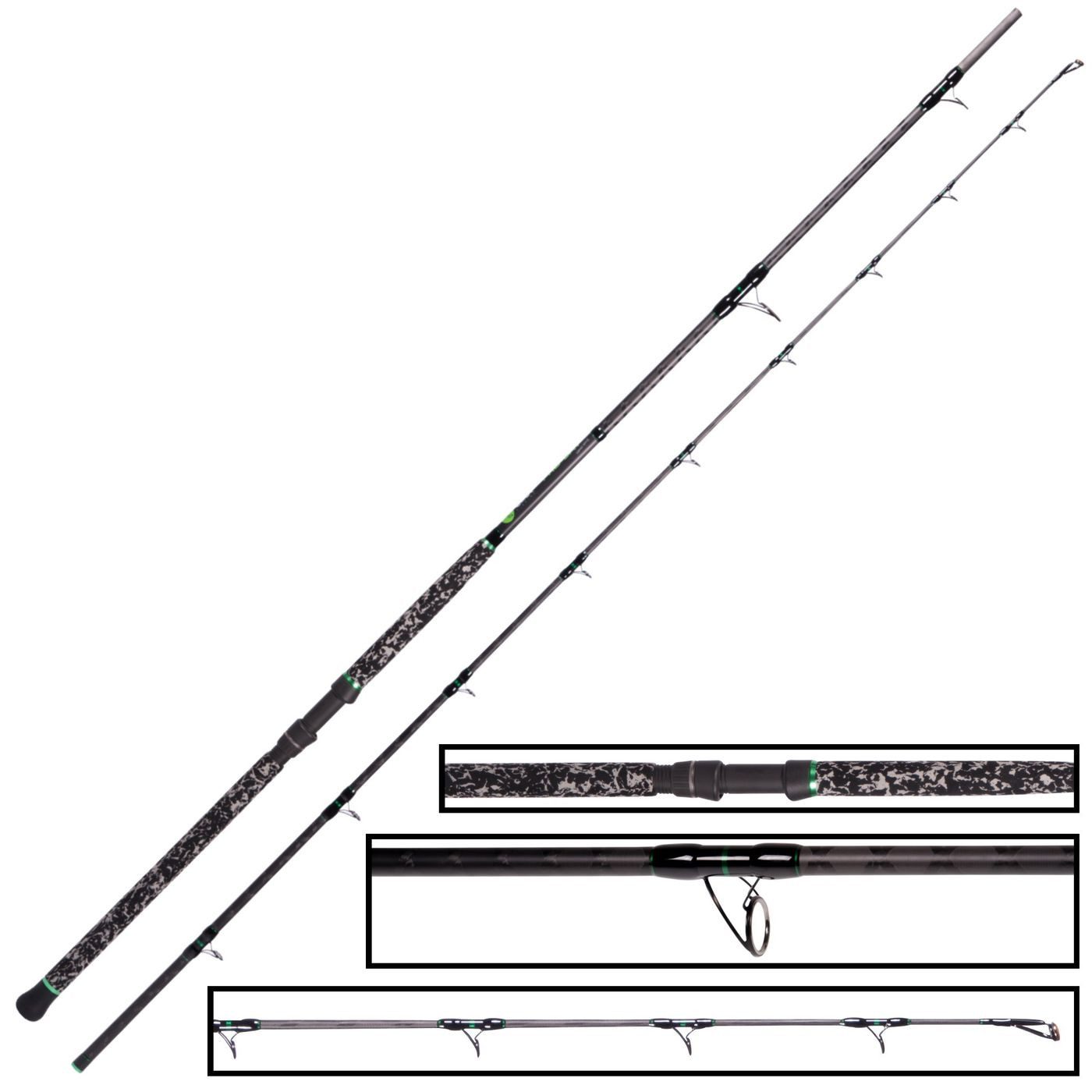 Grundrute Zeck Pro Cat Sensi long 320cm 350g - Wallerrute