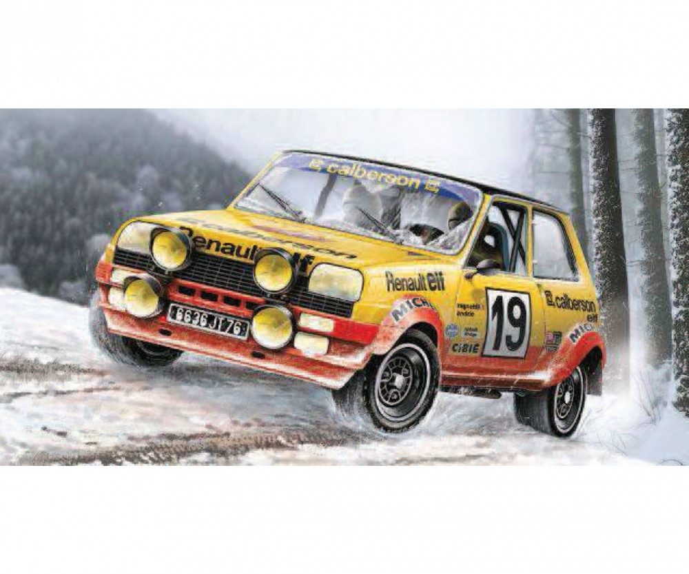 Modellbausatz Italeri 1:24 Renault R5 Rally