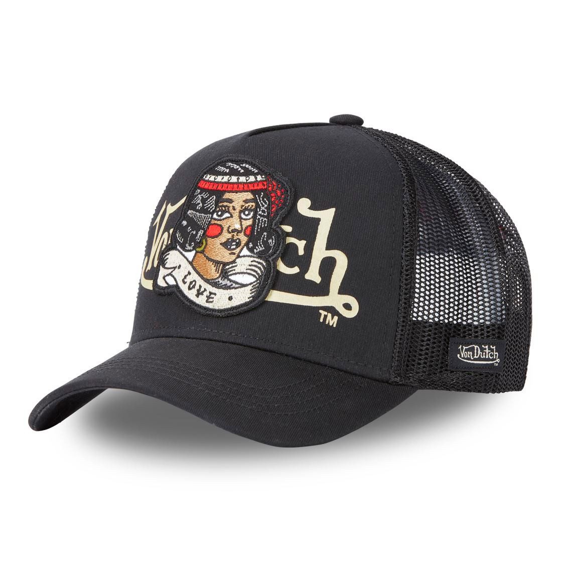 Von Dutch Trucker Cap Von Dutch Originals Trucker Cap - LOVE - Adult (Basec günstig online kaufen