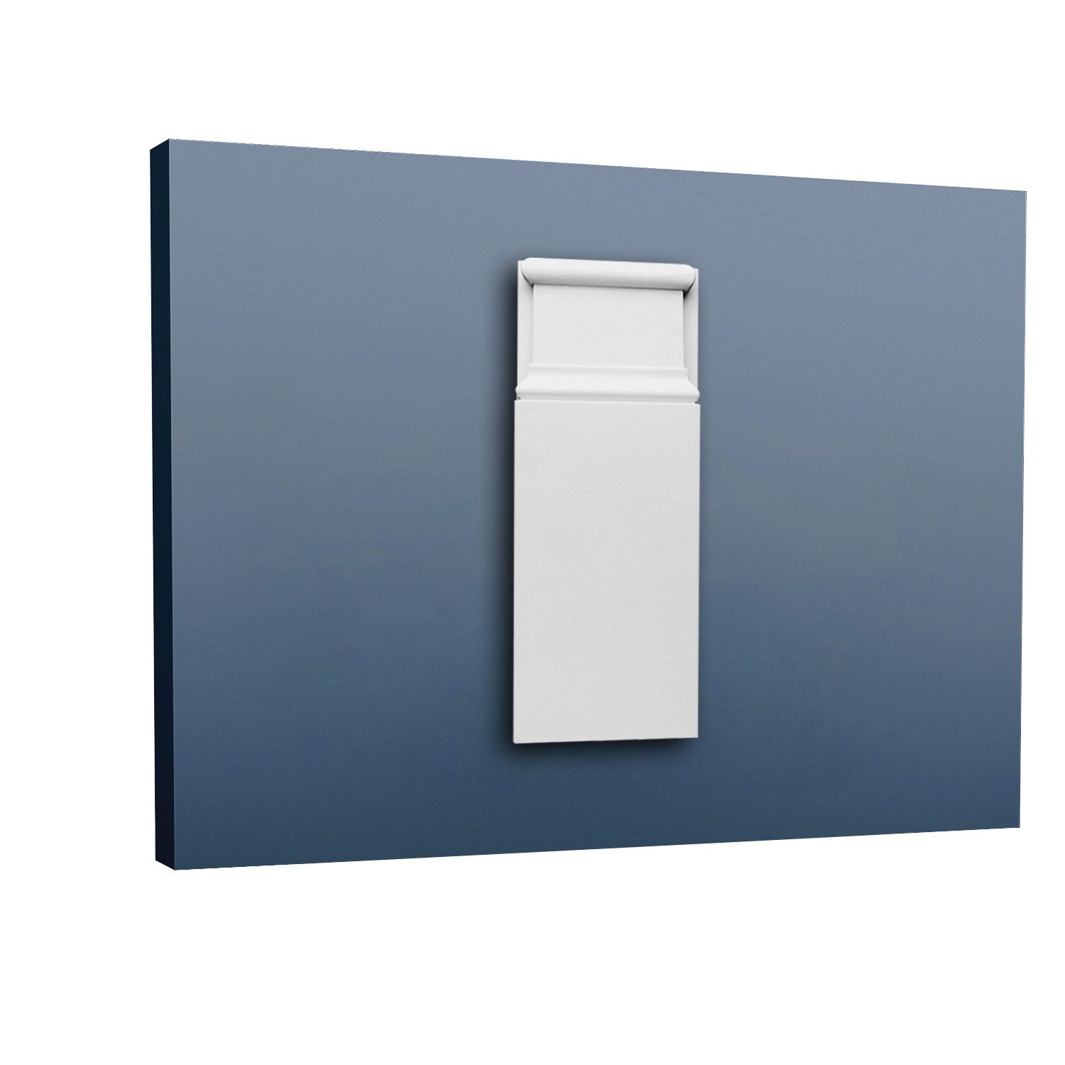 Orac Decor Zierleiste D310 Stuck Zierelement Türumrandung Sockel Profil Wand-Dekor, kleben, Duropolymer®, 1-St., 1 x Stuckleiste, Türumrandung Sockel Zierelement Wanddekor