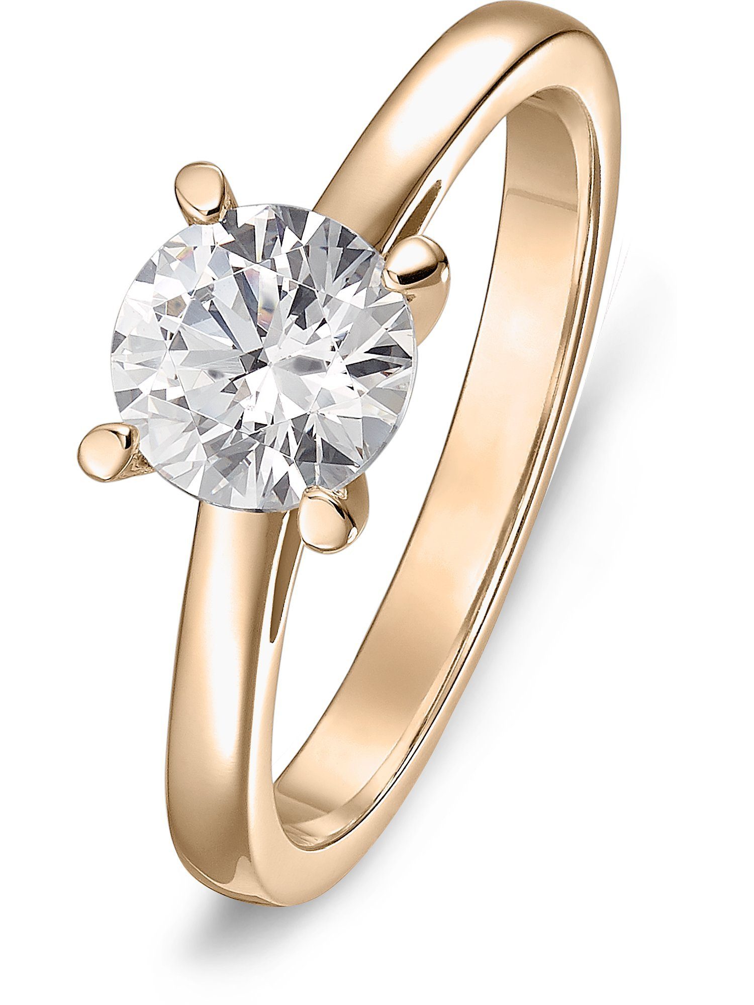 CHRIST Diamantring CHRIST Damen-Damenring 1 Diamant