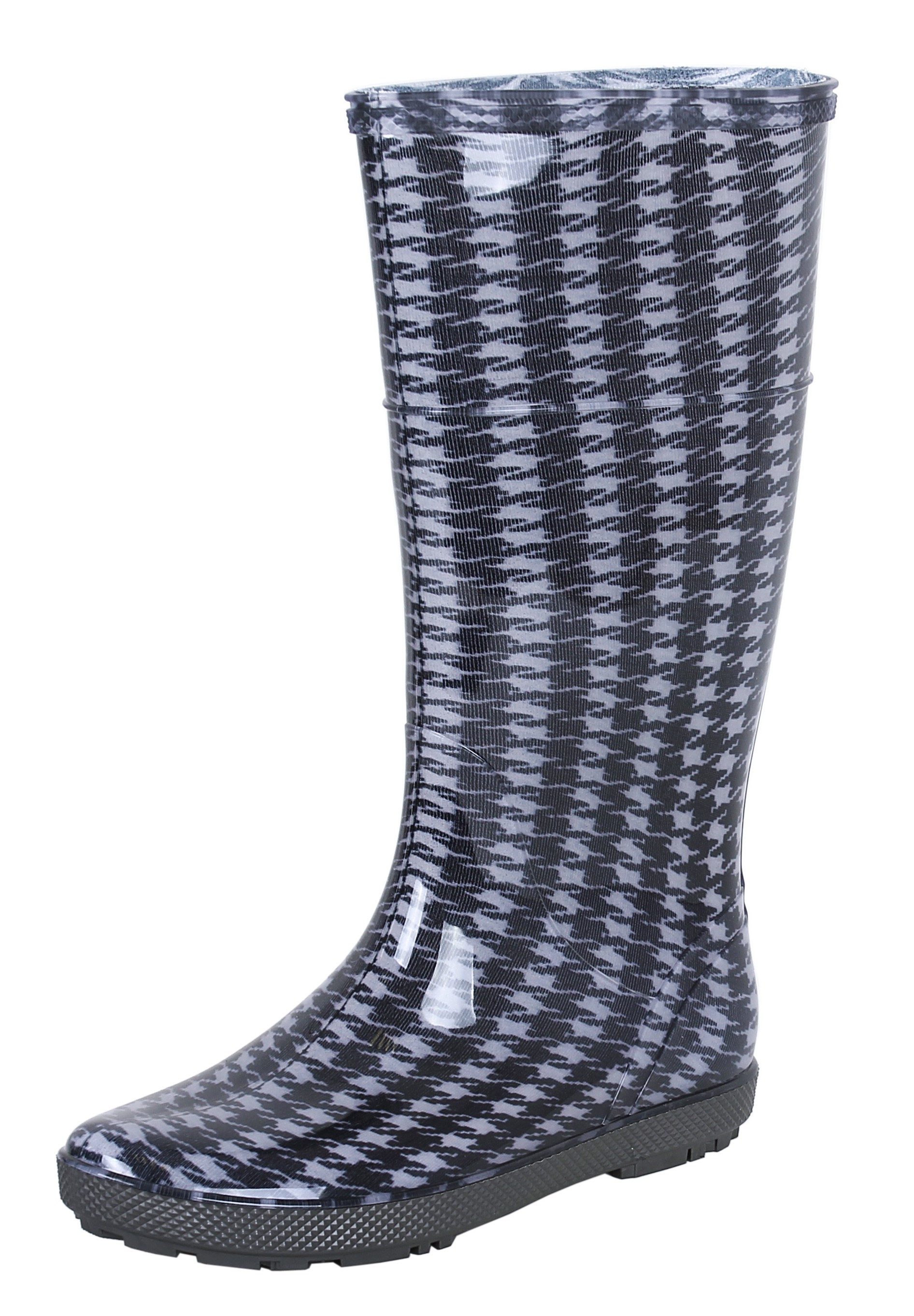Sarcia.eu Резиновые сапоги für Damen Regenstiefel kariert wasserfest 36 EU Резиновые сапоги
