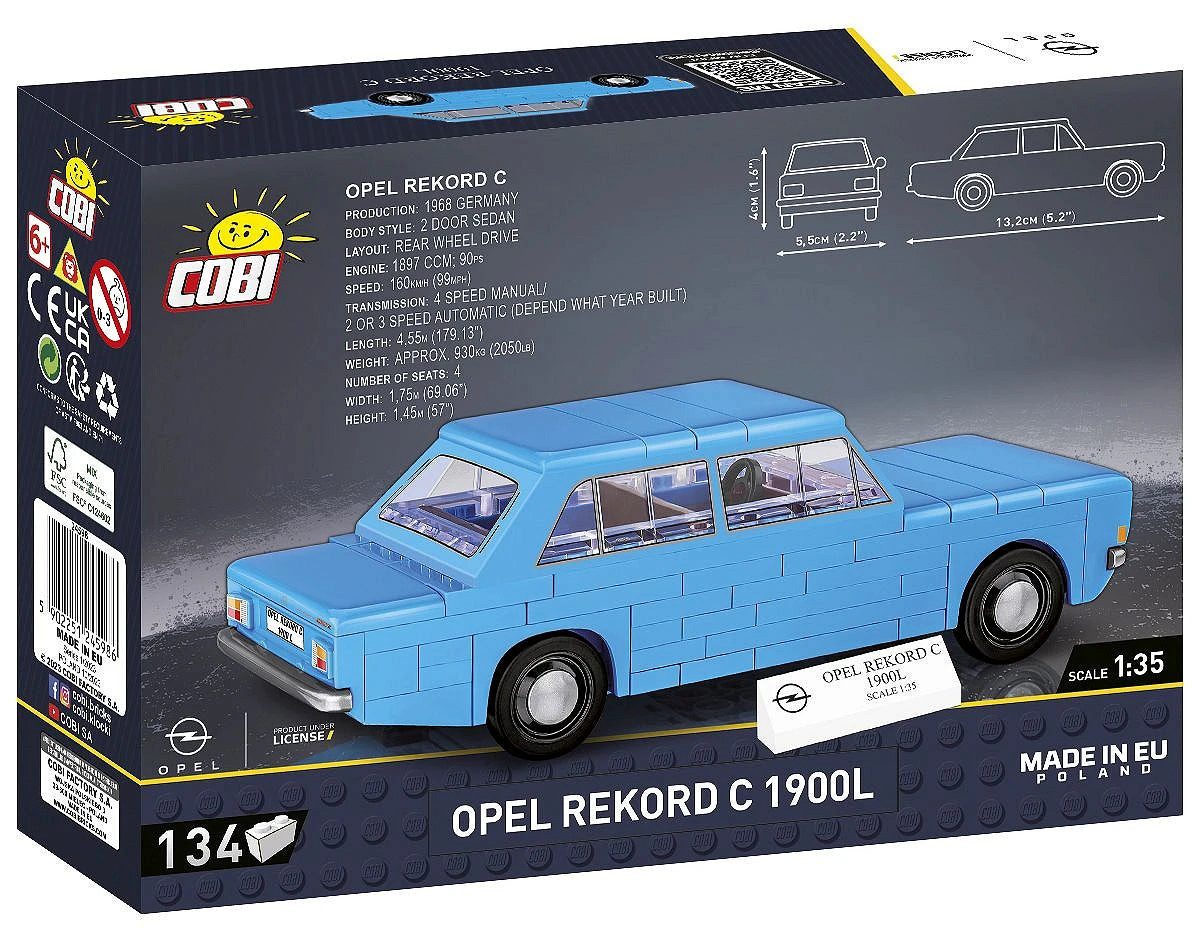 COBI Spiel Opel C 1900L (134 PCS)