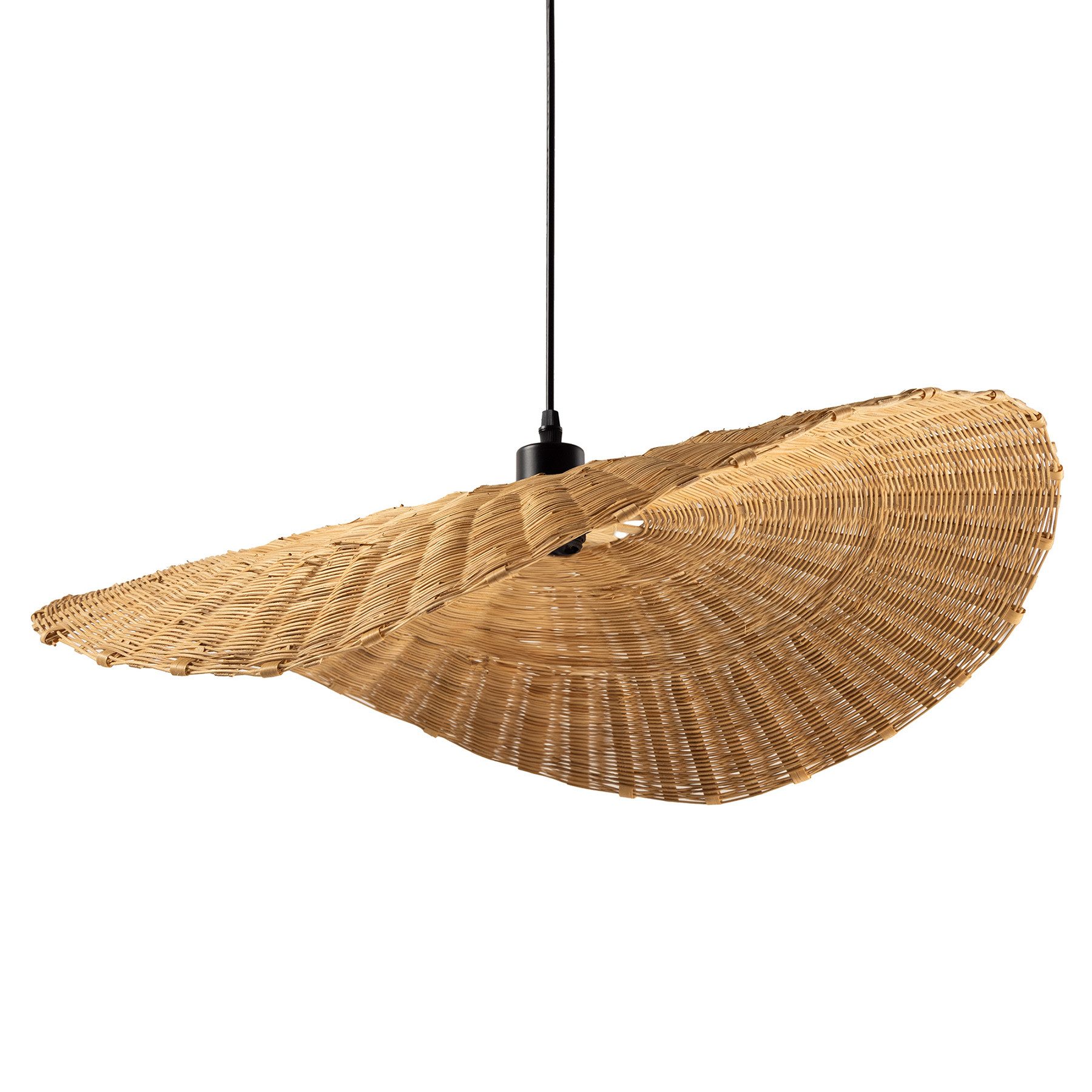 riess-ambiente Hängeleuchte ORGANIC LIVING 70cm natur · Pendellampe mit Sch günstig online kaufen