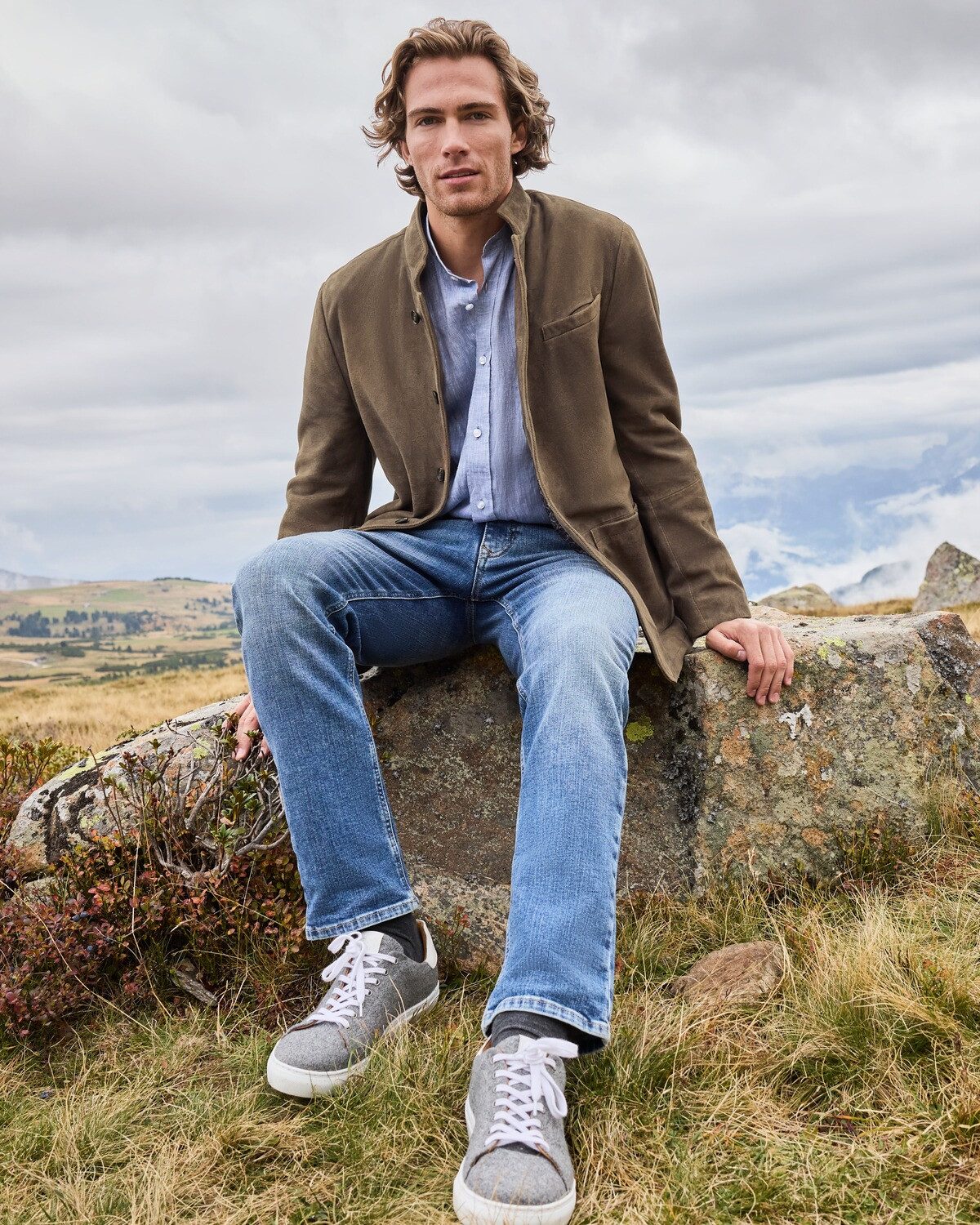 Reitmayer Lederjacke Lederjacke mit Stehkragen