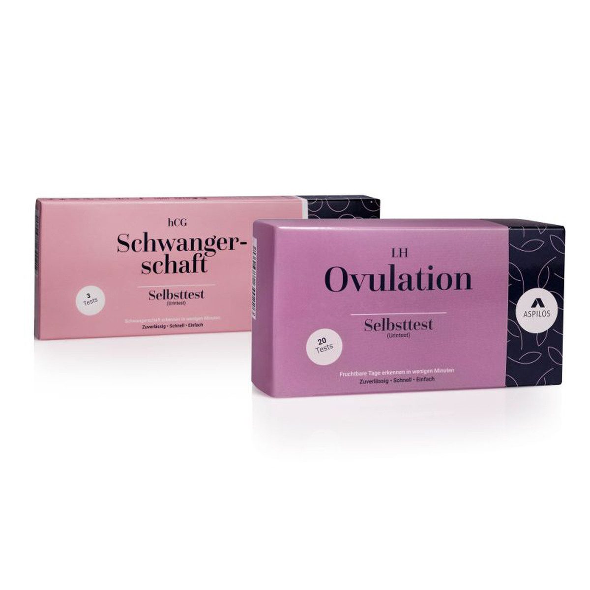 Schwangerschaftstest Kinderwunsch Selbsttest Bundle (Ovulationstest & Schwangerschaftstest)