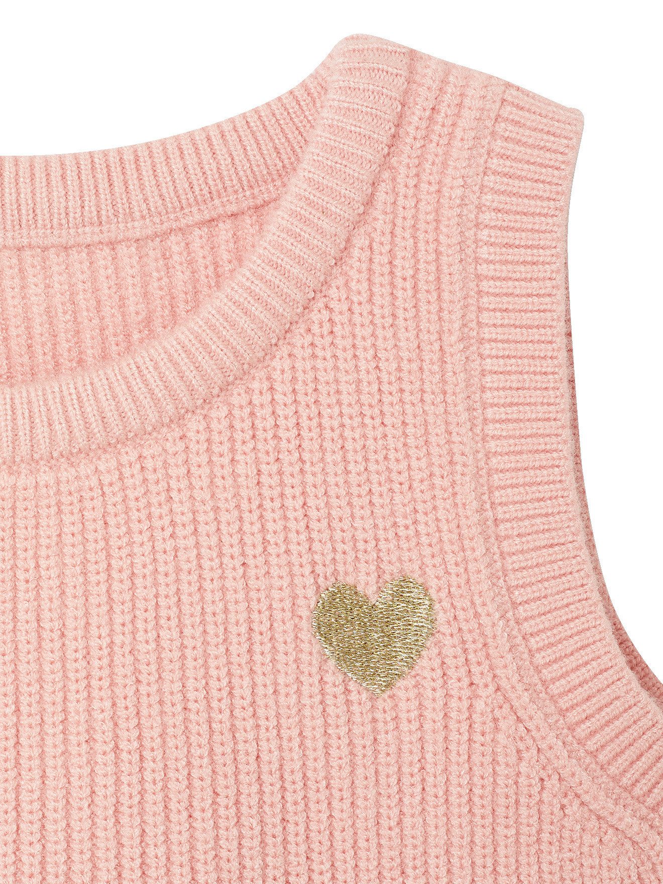 vertbaudet Pullunder Baby Pullunder mit Knöpfen an der Seite