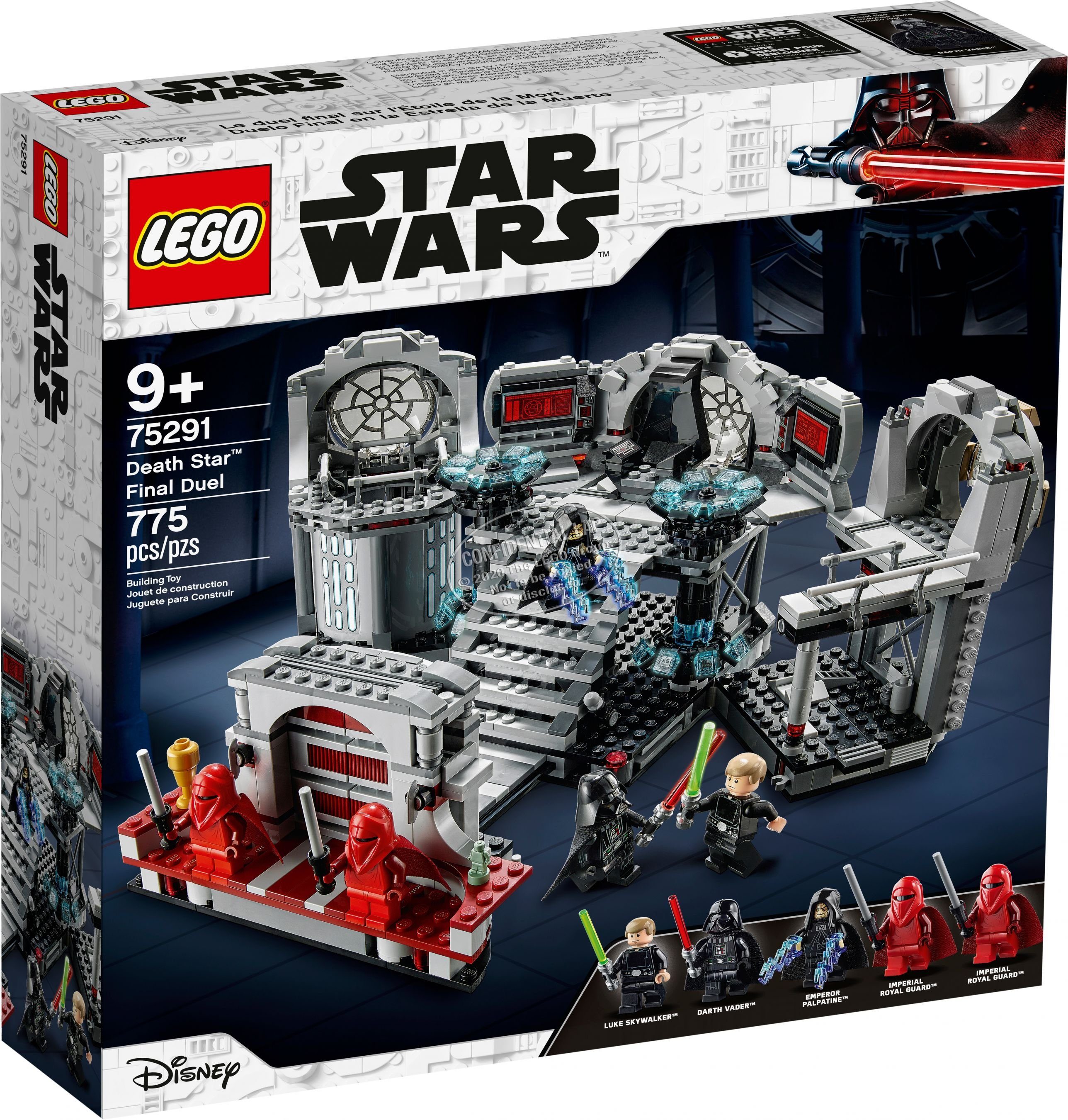 LEGO® Konstruktionsspielsteine LEGO® Star Wars 75291 Todesstern – Letztes  Duell, (775 St)