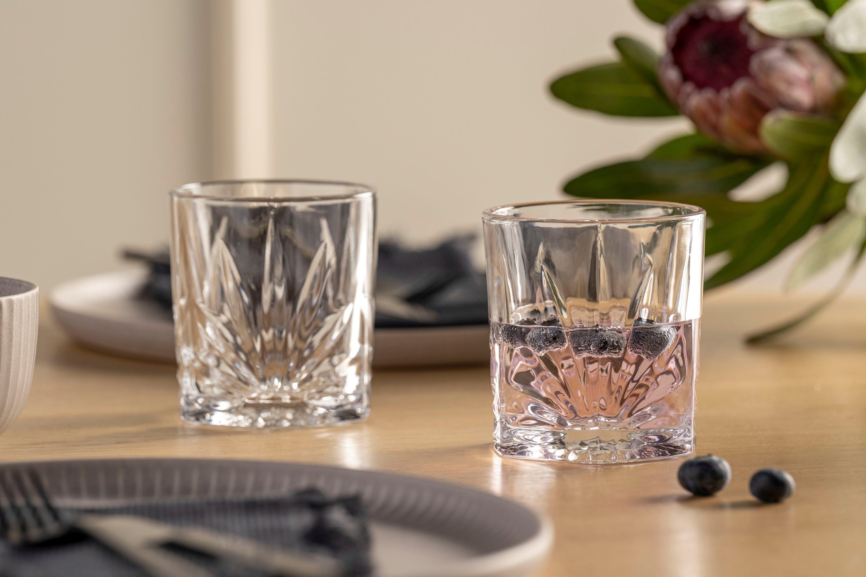LEONARDO Gläser-Set CAPRI, 4-tlg., Glas, 330 ml, 4-teilig