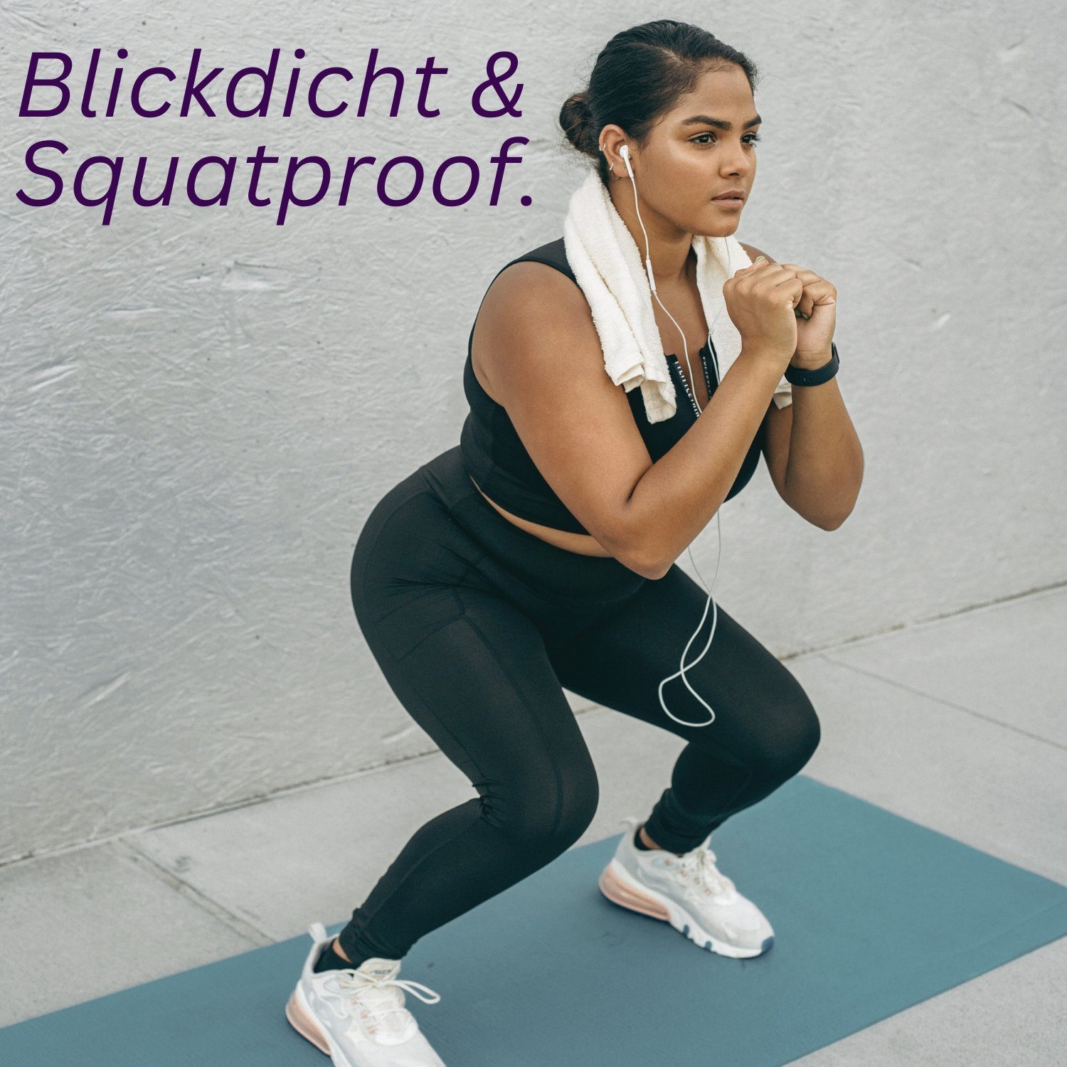 Frentree Leggings für Damen, Lange Sport Leggings, Yoga Hose in vielen Farben, Laufhose mit hohem Komfort, High Waist