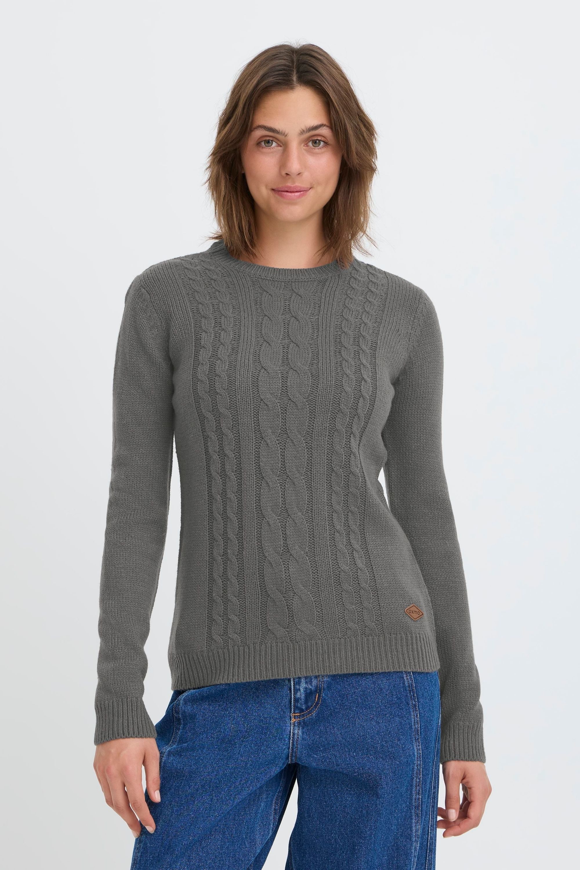OXMO Strickpullover OXCARRYONE Modischer Strickpullover günstig online kaufen