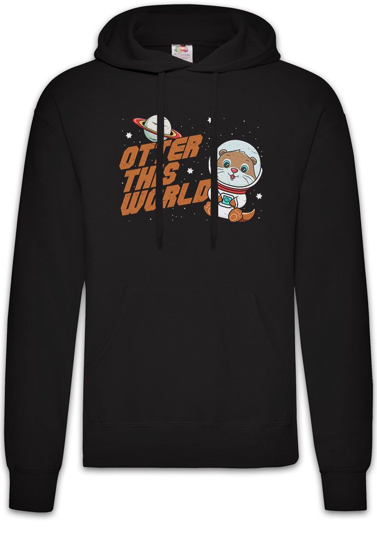 Hoodie Otter This World Herren Hoodie Outer Wildlife lontra Nutria Fischotter