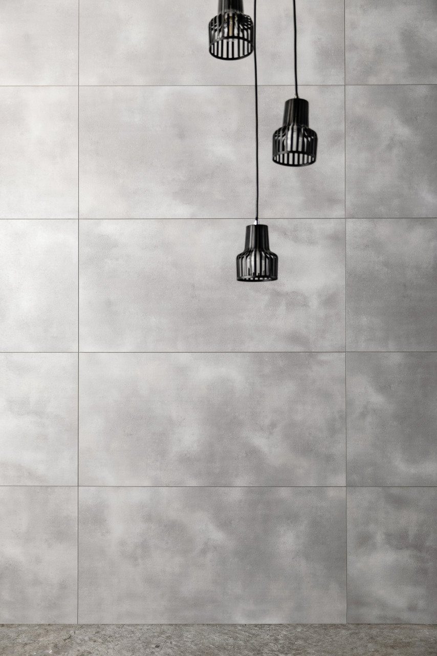 Grosfillex Wandpaneel Grosfillex Kunststoffpaneel GX Wall+ Grey Cement