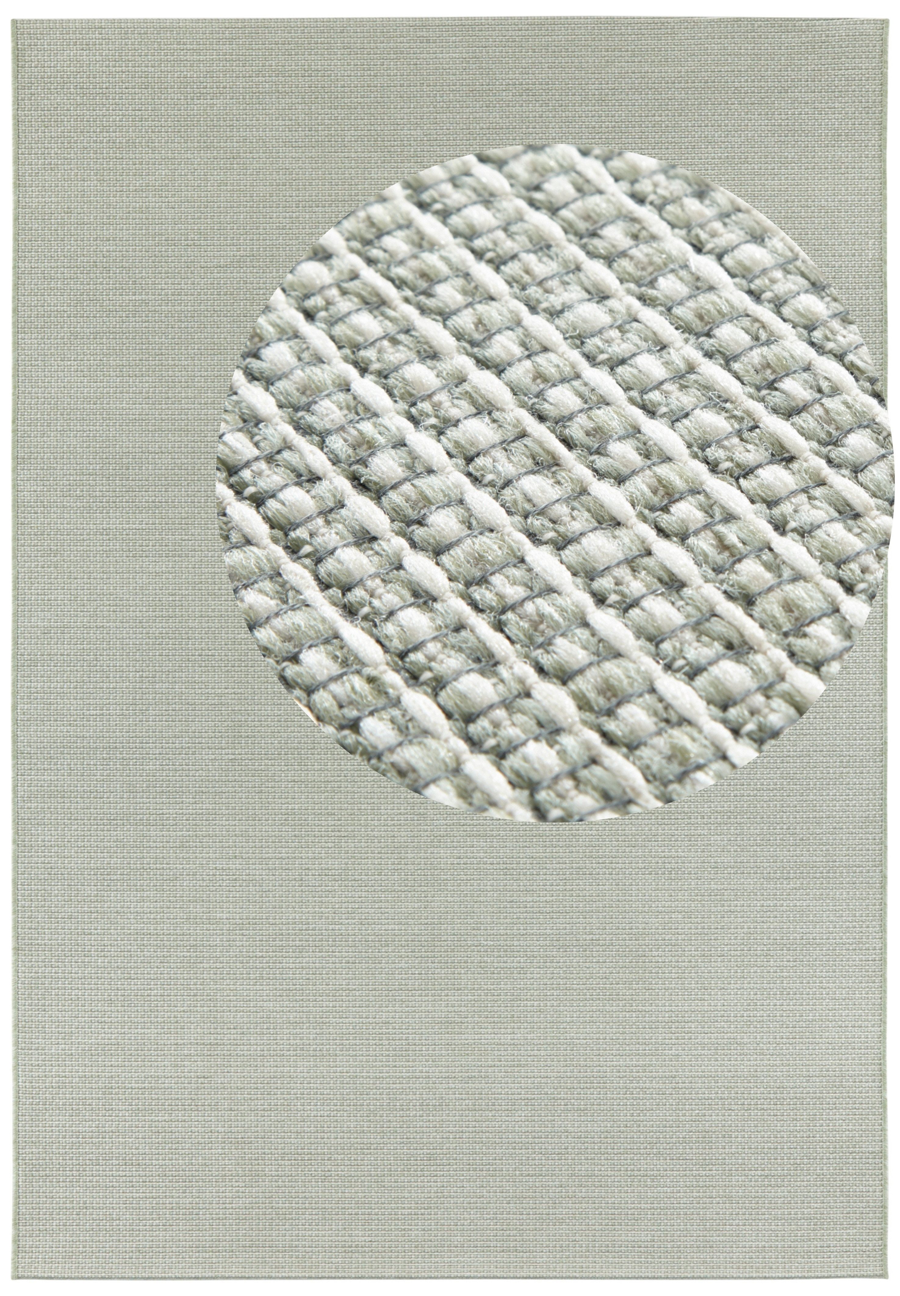 ELLE DECORATION Teppich "Millau" rechteckig 4 mm Höhe Flachgewebe, In-& Out günstig online kaufen
