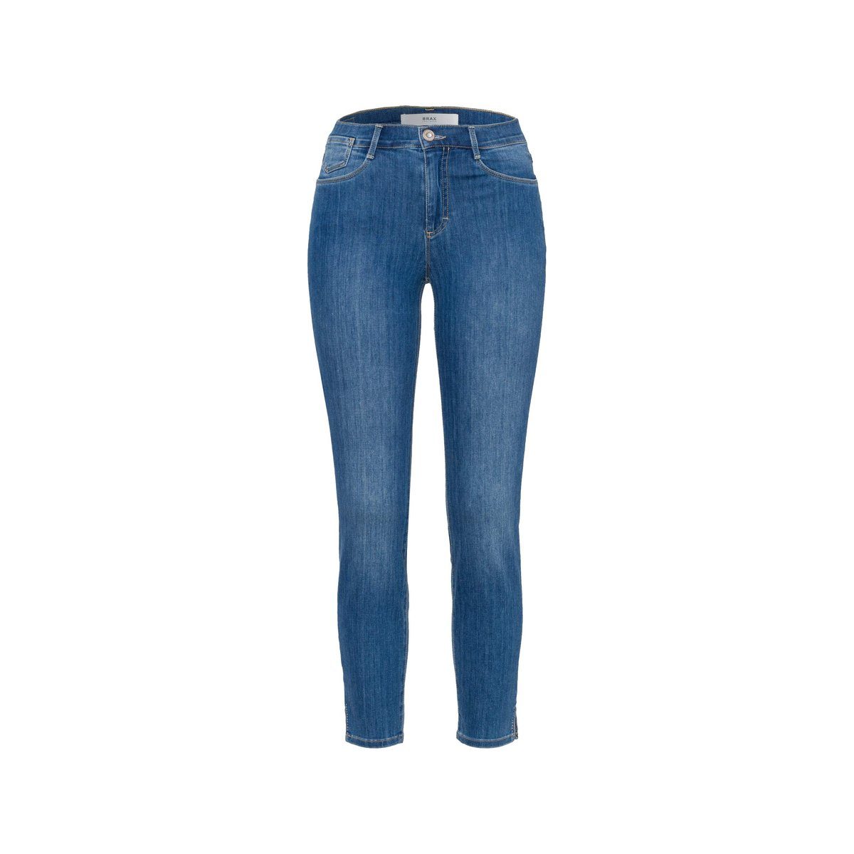 Skinny-fit-Jeans Brax regular (1-tlg) blau