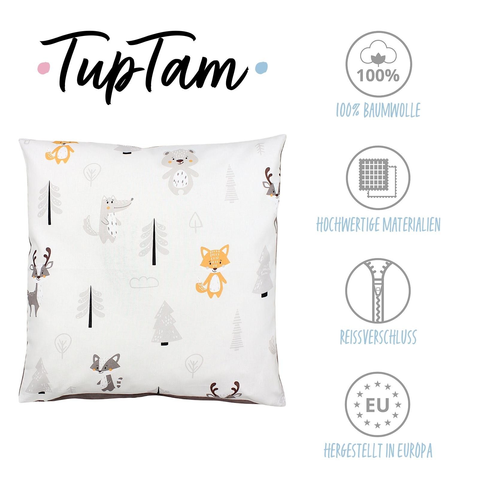 TupTam Kissenbezüge TupTam Kinder Kissenbezug Kissenhülle Dekorativ Gemuste günstig online kaufen