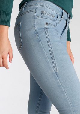 Arizona 7/8-Jeans mit Keileinsätzen Low Waist