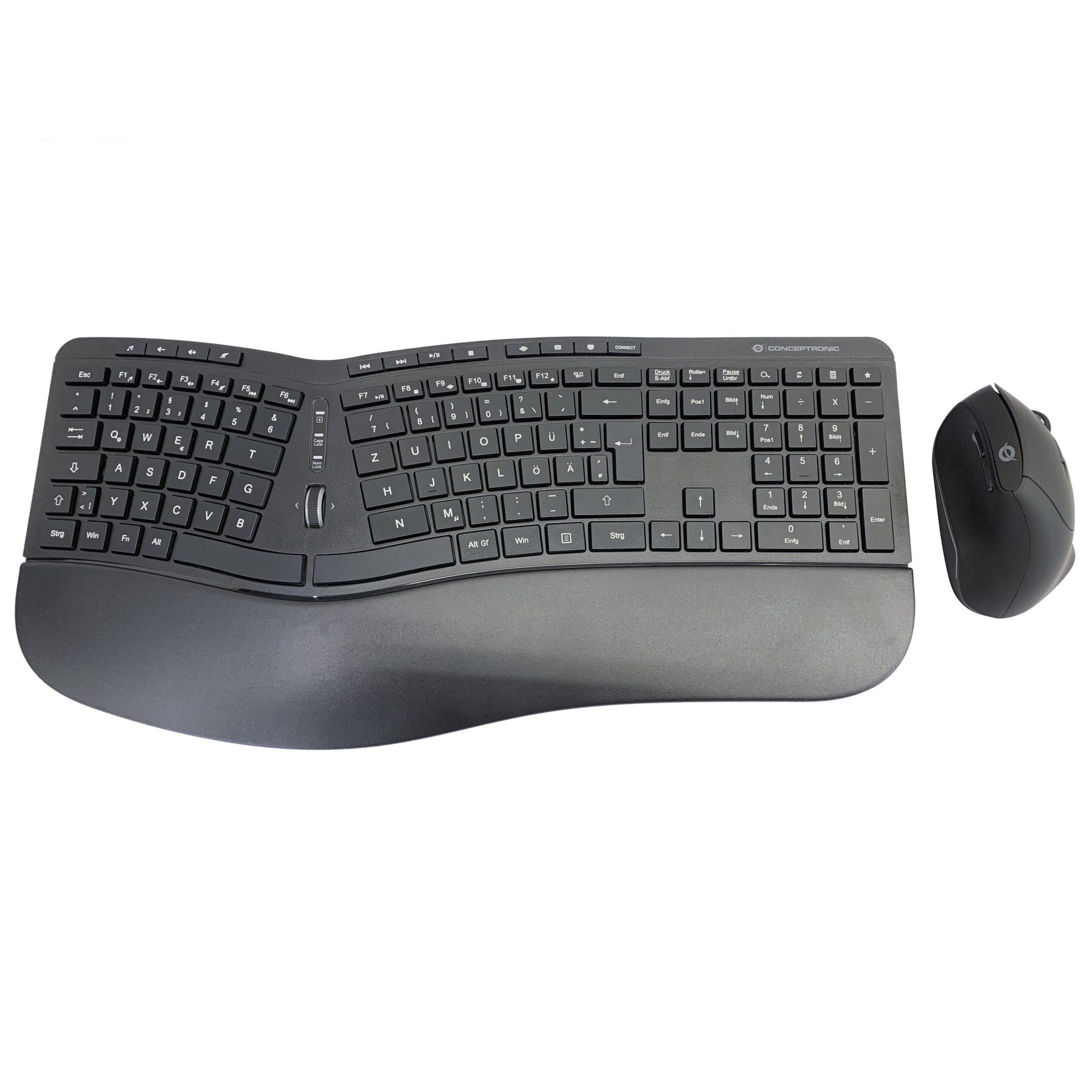 Conceptronic CONCEPTRONIC Tastatur- und Mausset Tastatur- und ergonomische Tastatur