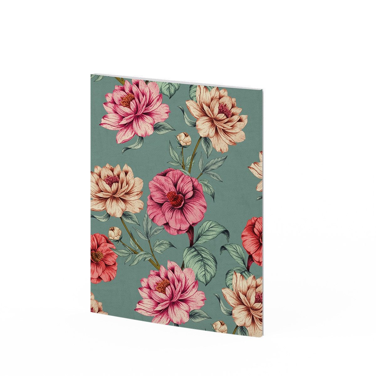 Rössler Briefpapier RÖSSLER Briefpapierpack Valentina Floral 10 Blatt/10 Briefumschläge