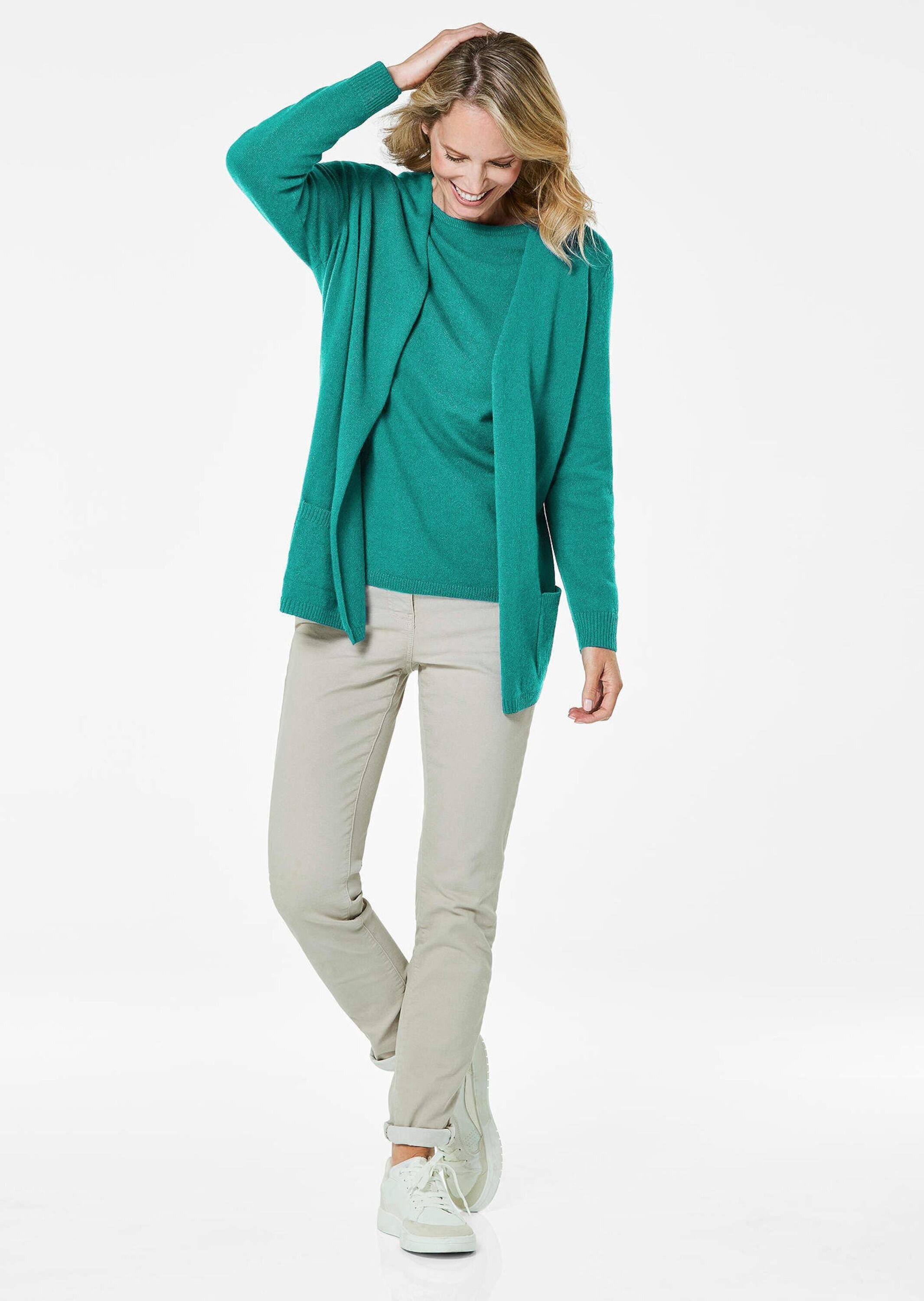 Strickjacke Kuschelweiche Kaschmir-Strickjacke