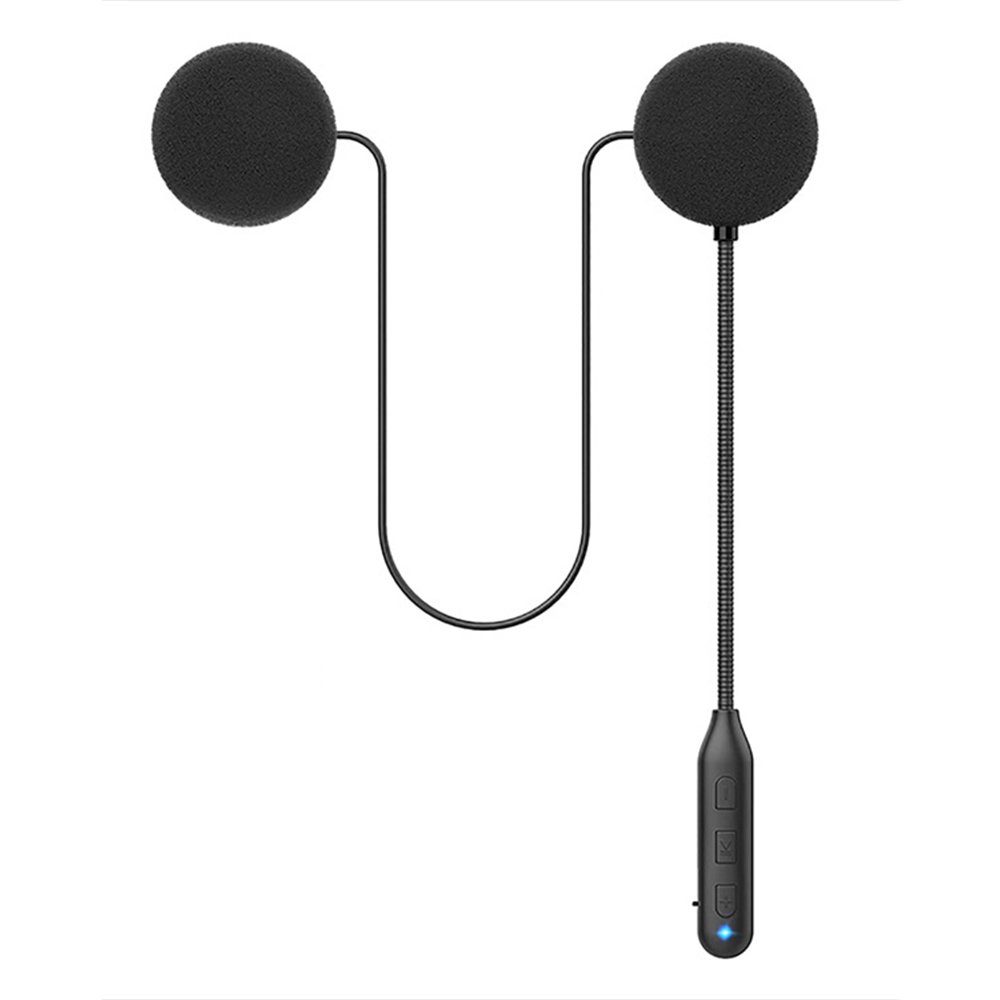 GelldG Motorrad Helm Headset, Bluetooth 5.2 Helm Kopfhörer Wireless Bluetooth-Kopfhörer