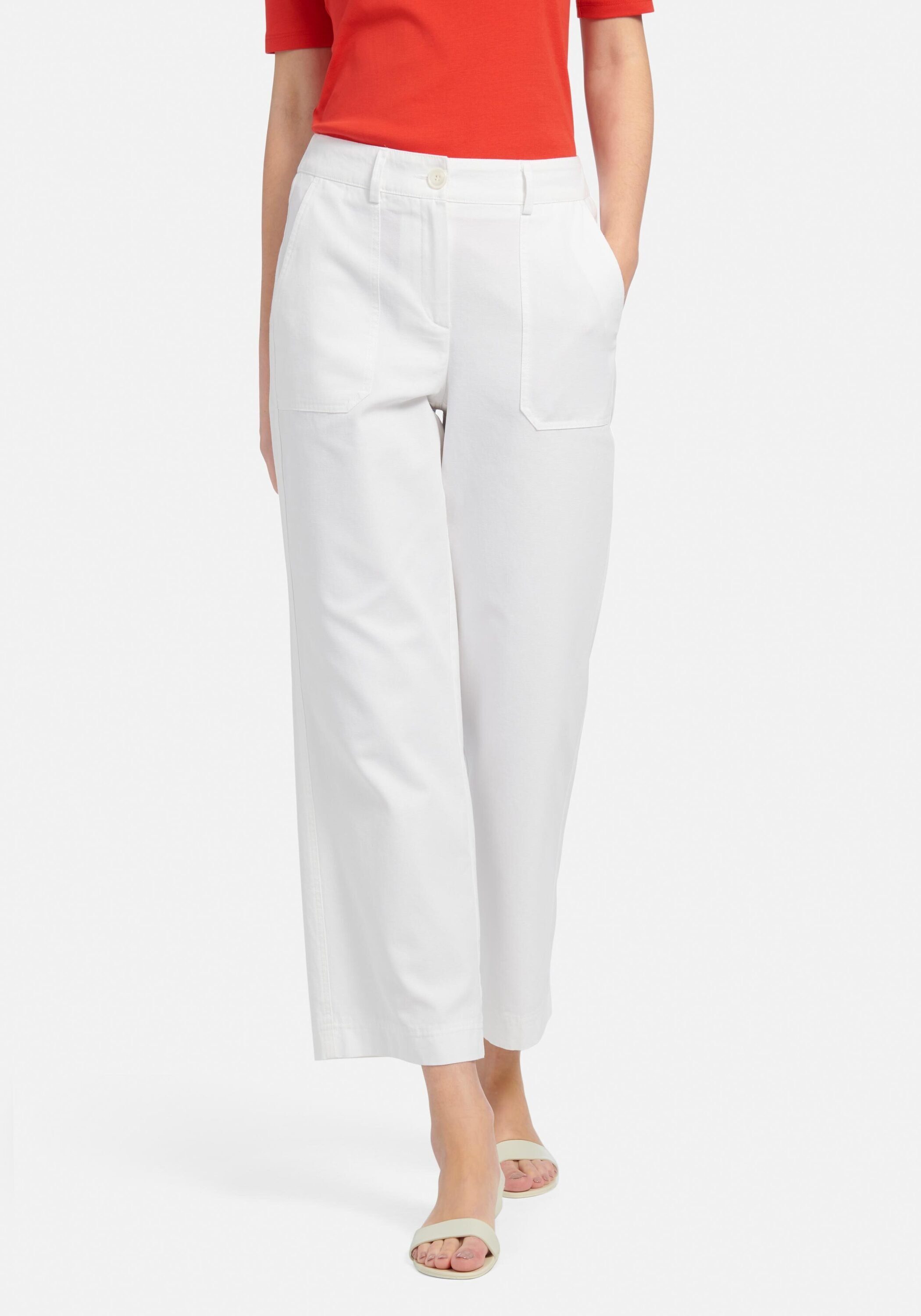 Peter Hahn Culotte cotton WHITE