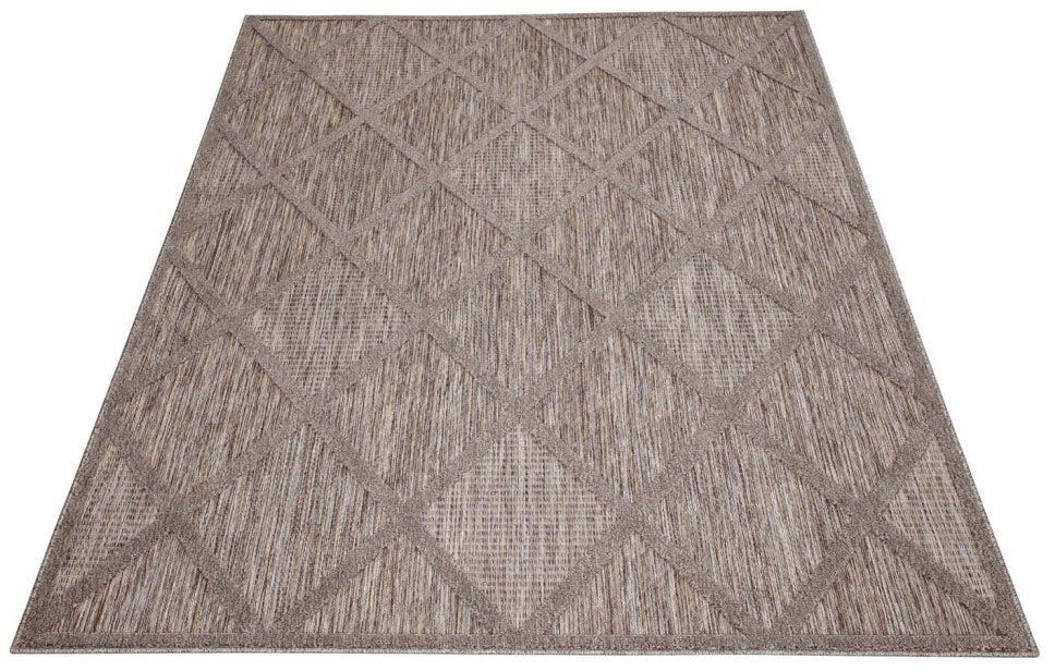 Carpet City Teppich In-& Outdoorteppich Santorini günstig online kaufen