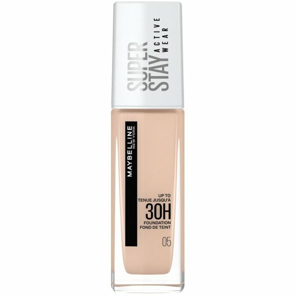 MAYBELLINE NEW YORK Foundation SUPERSTAY activewear 30h foundation #05-true ivory 30ml