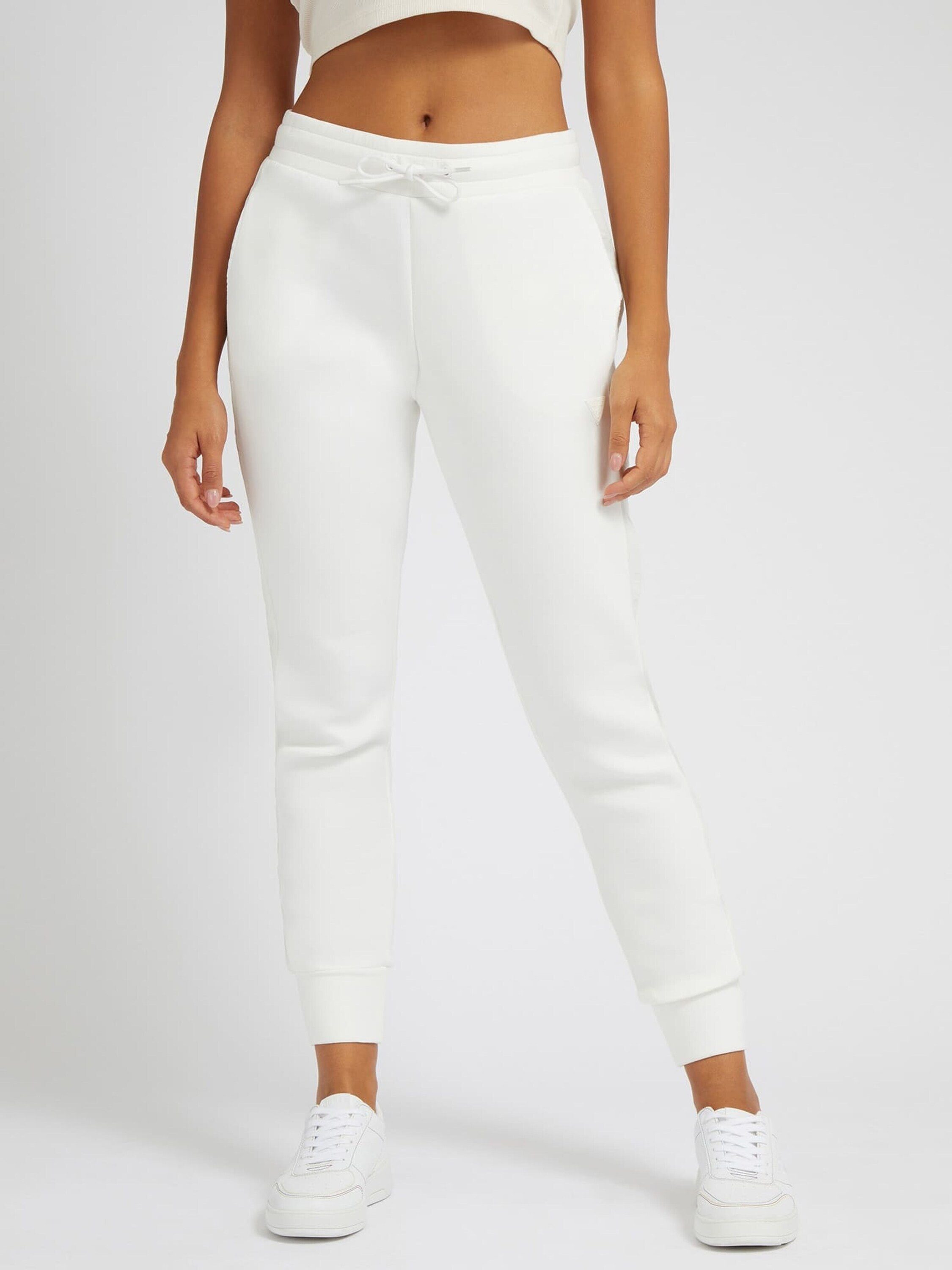 Guess Stoffhose Allie Rippbündchen (1-tlg) Details, Plain/ohne