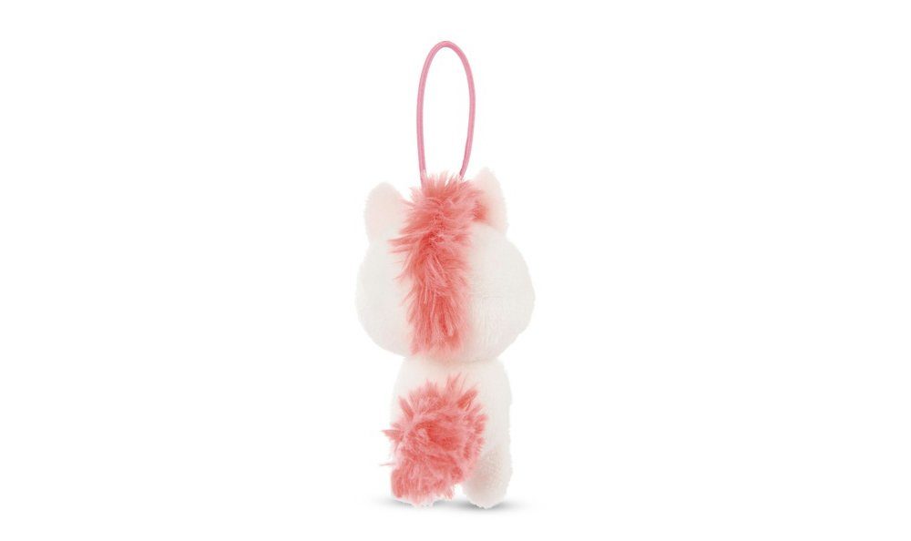 Nici Schultüte Glubschis Kuscheltier Anhänger 9cm Einhorn Milky-Fee Schlüsselanhänger, als Back to School Geschenk, mit großen Glitzeraugen