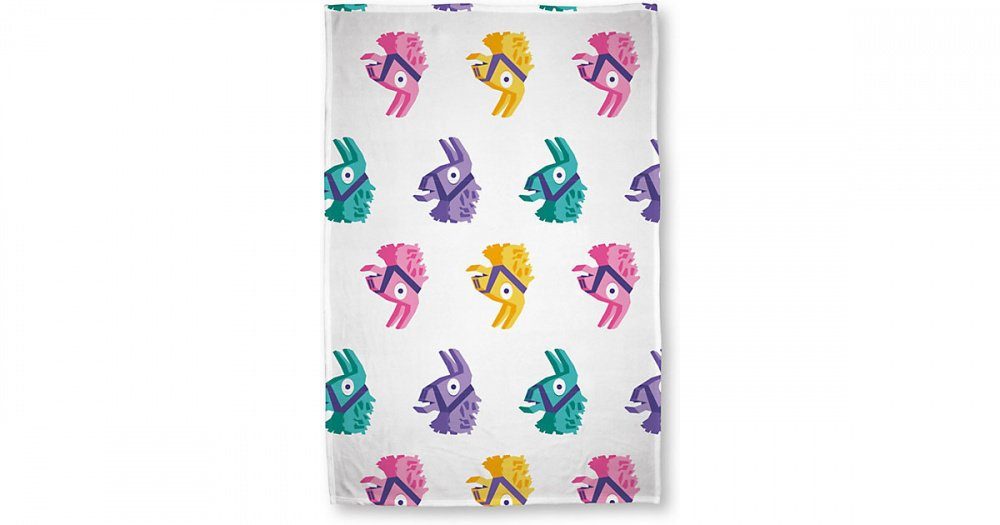 Wohndecke Fortnite - Lama - Fleecedecke, Character World