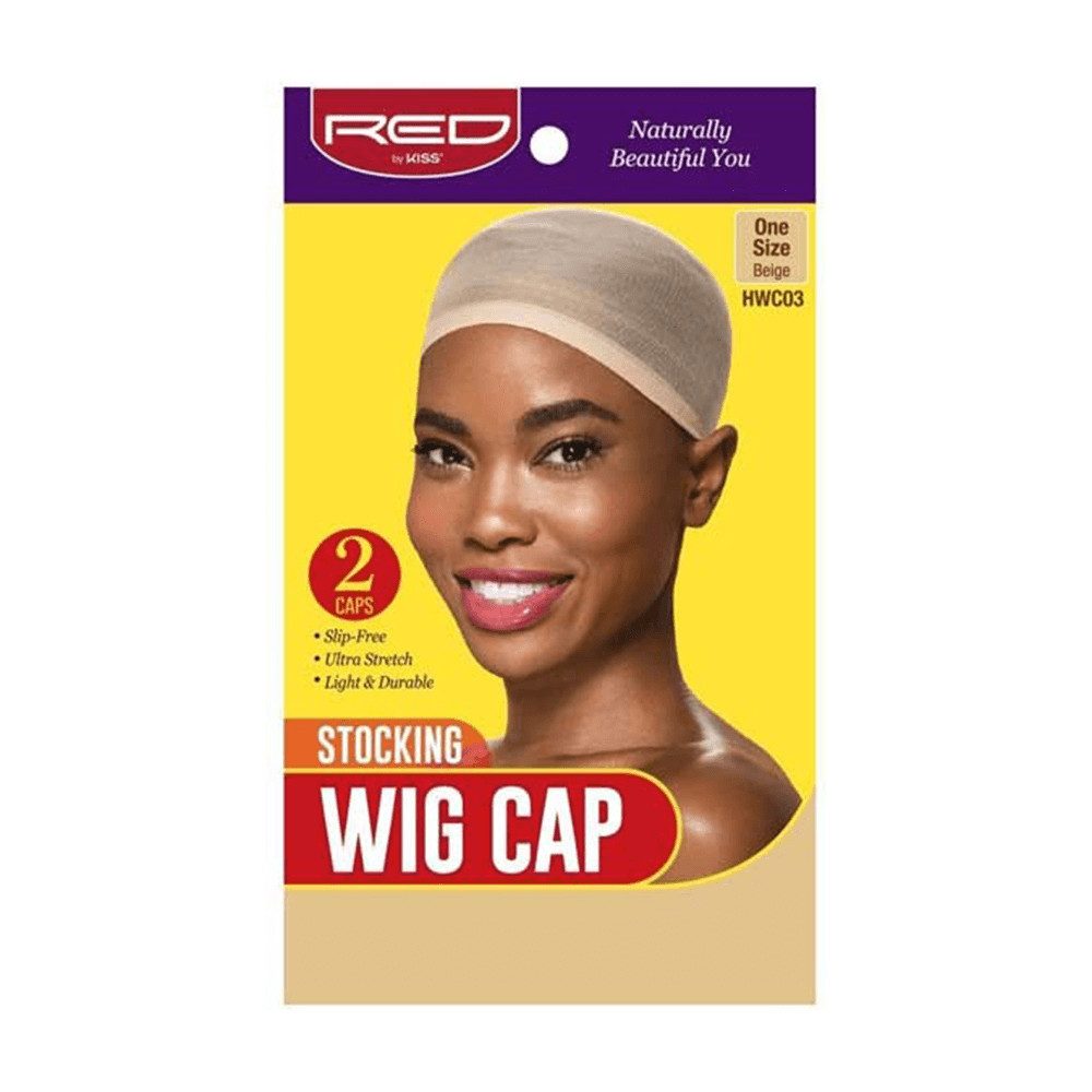 Red Haarnetz Red By Kiss Wig/Weaving Caps beige 2pcs in pack HWC03