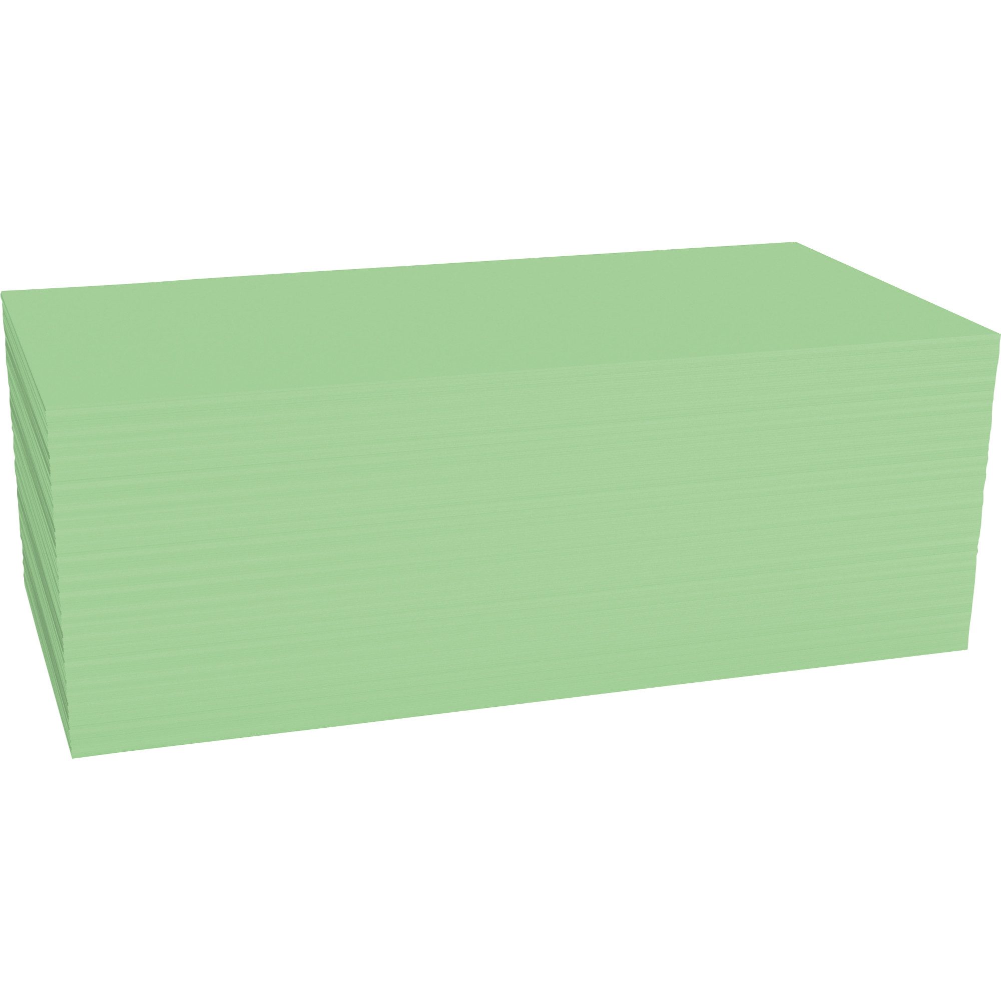 magnetoplan® Moderationskoffer Moderationskarte 111151505 200x100mm grün 500 Stück