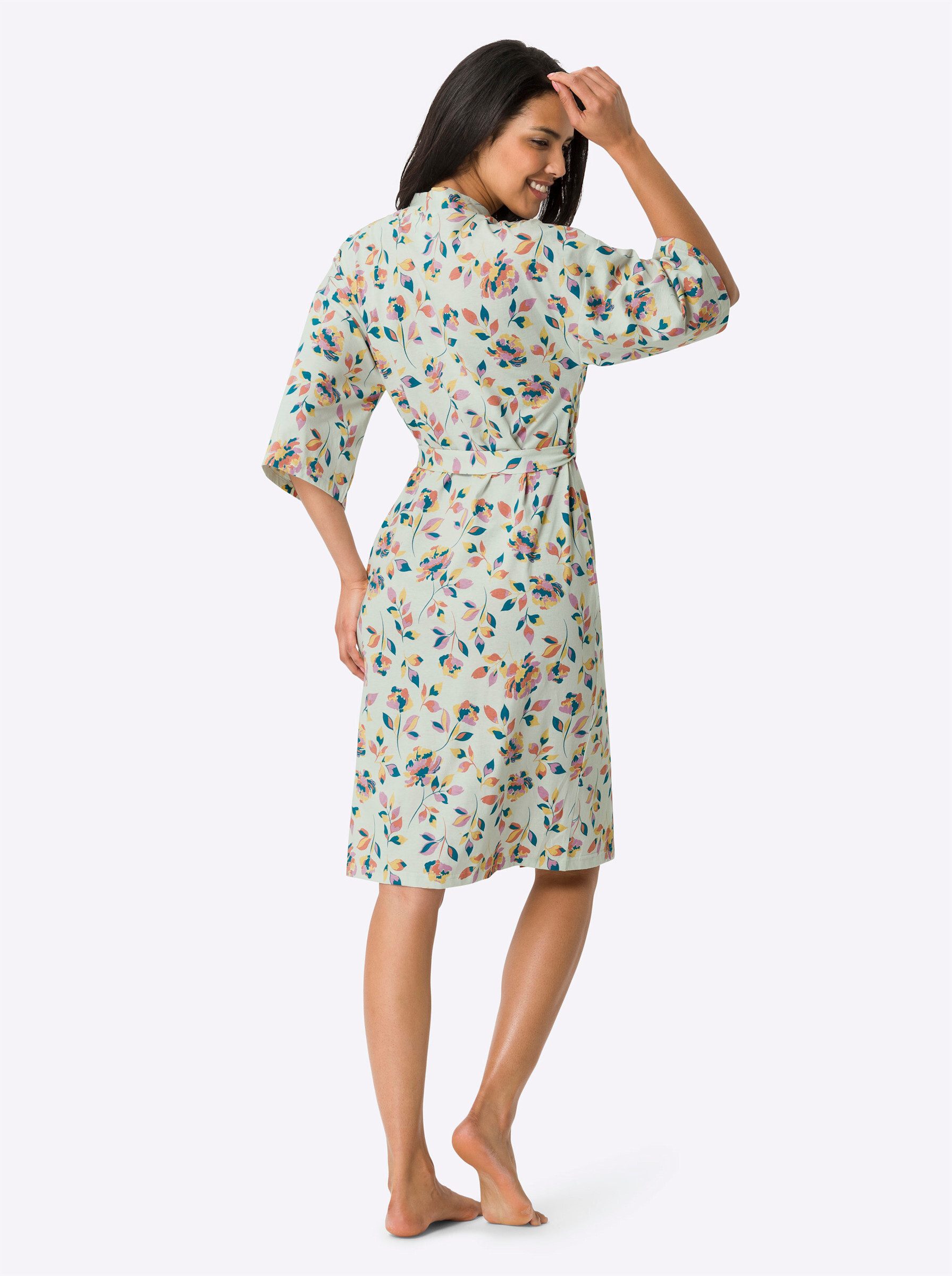 Sieh an! Morgenmantel Morgenmantel, Baumwolle, Single-Jersey günstig online kaufen
