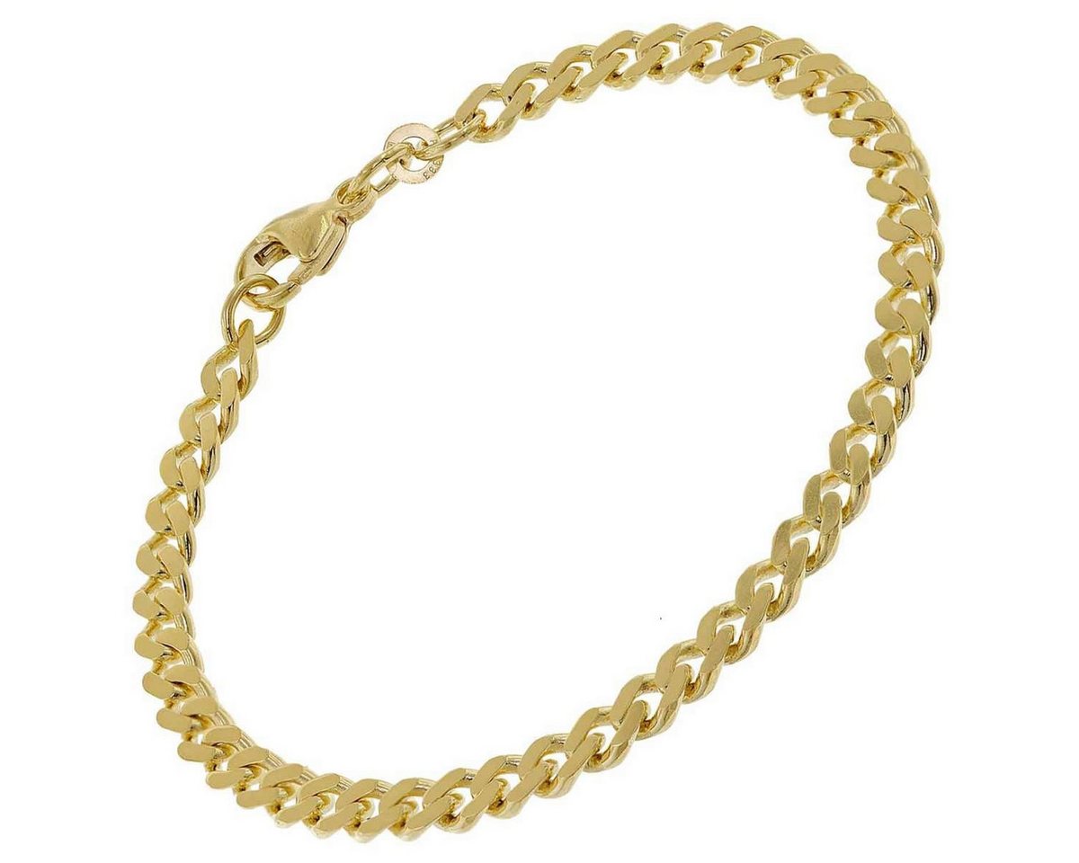 trendor Goldarmband 51875, für Herren Gold 333/8K Flachpanzer Breite 4,7 mm