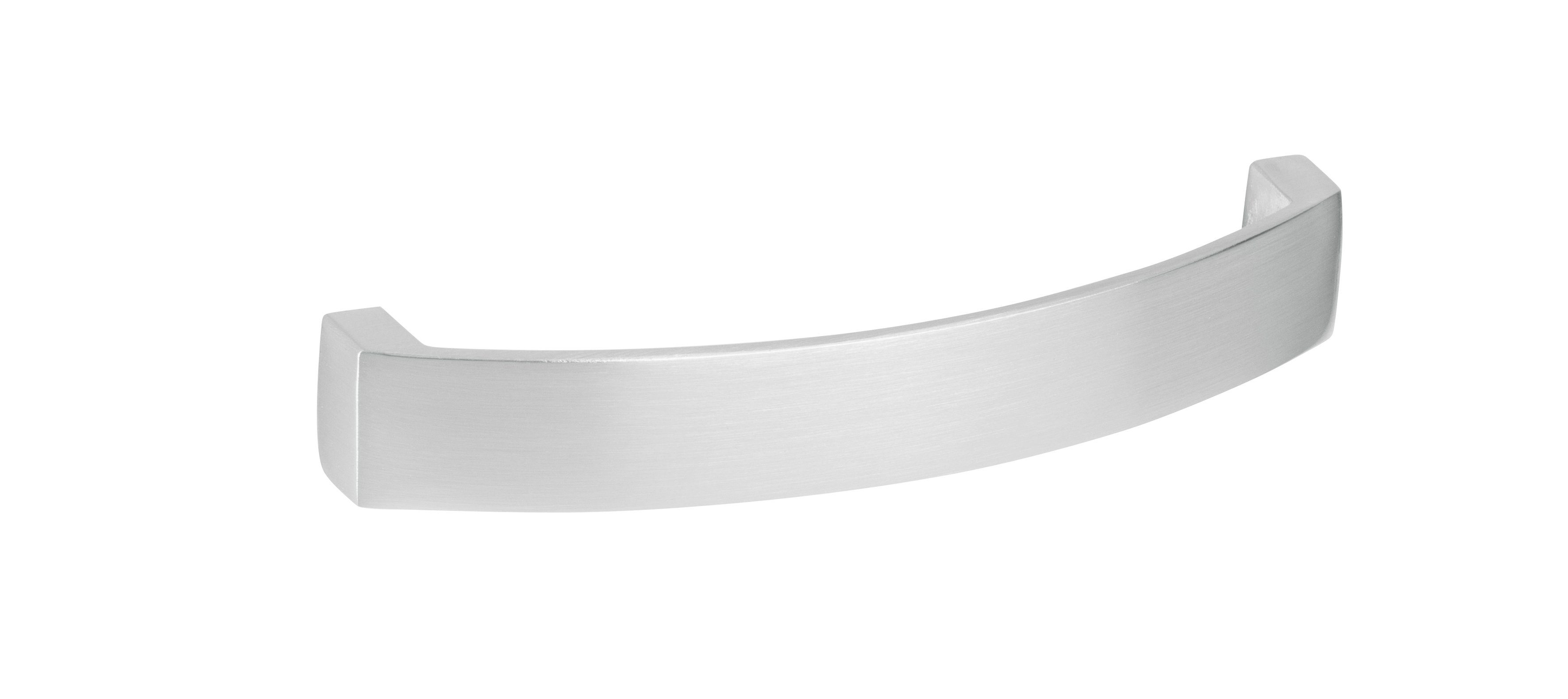 OPTIFIT Eckunterschrank Faro, weiß mit 100 cm Breite Metallgriff, Glanz