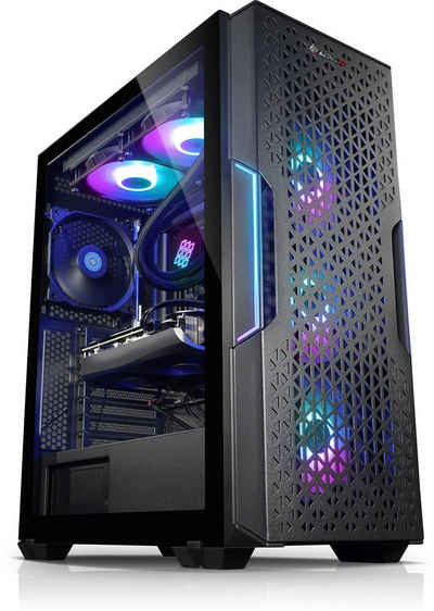 Kiebel Raptor 12 Gaming-PC (Intel Core i7 Intel Core i7-12700KF, RTX 4060 Ti, 32 GB RAM, 1000 GB SSD, Wasserkühlung, RGB-Beleuchtung)