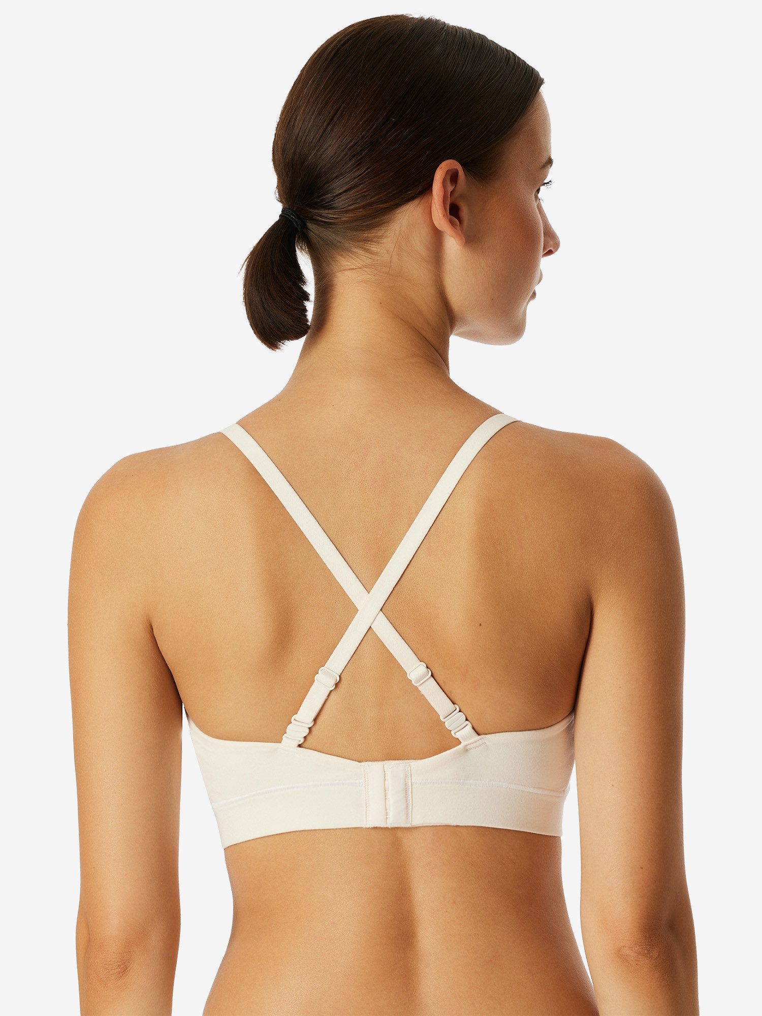 Schiesser Bustier Unique Cotton bh bra-lette bustier