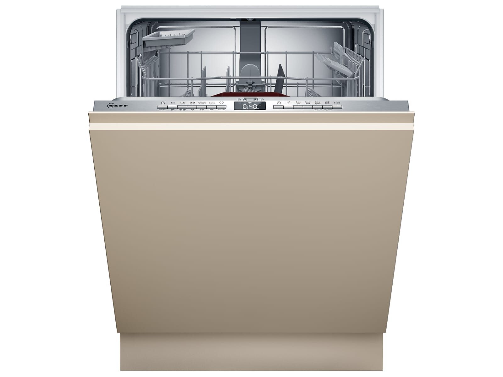 NEFF vollintegrierbarer Geschirrspüler S275EAX16E, 9.0 l, 13 Maßgedecke, HomeConnect