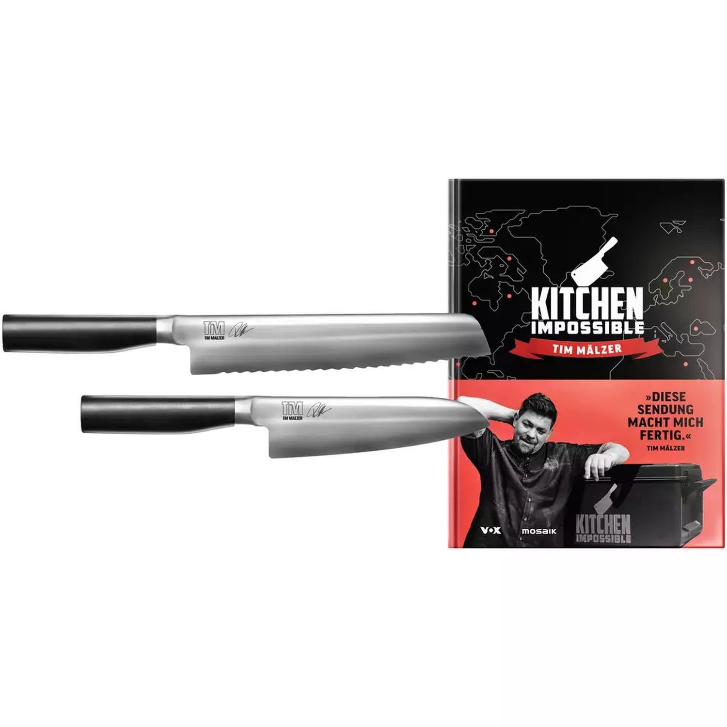 KAI Ножи-Set Kamagata Monster-Set Santoku & Ножи для хлеба Limitiert (3-tlg)