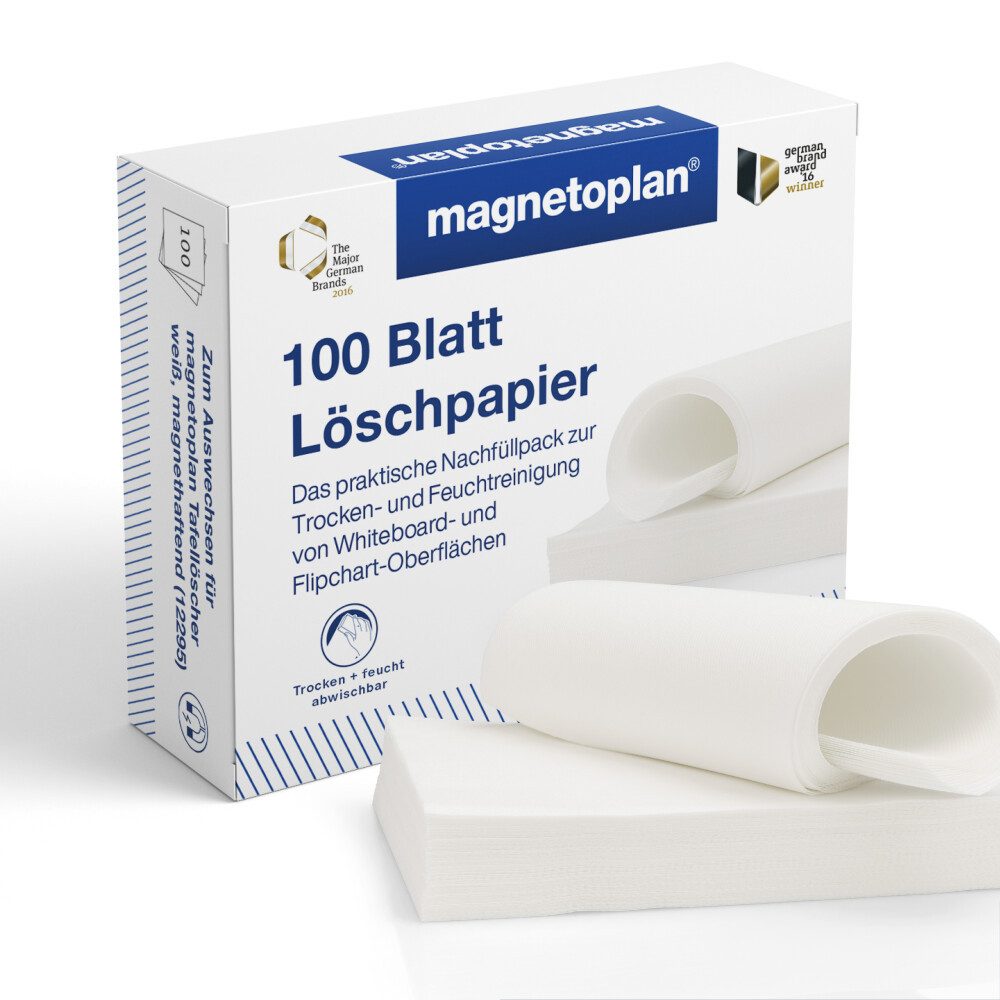 magnetoplan® Anzeigetafel Löschpapier 100St (1-St)