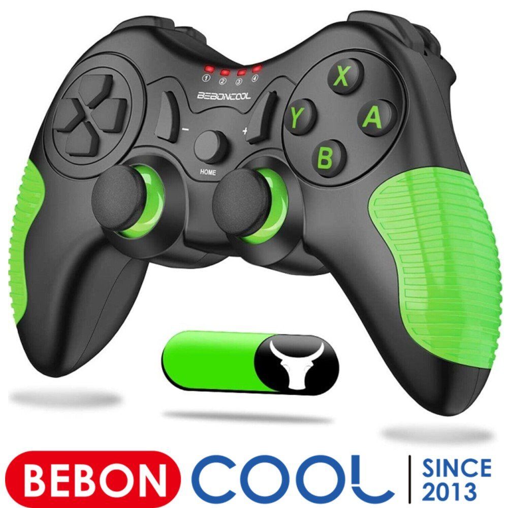 BEBONCOOL Drahtloses Bluetooth Pro Controller Ladekabel für Nintendo Switch Controller (h präzise Bewegungssteuerung, einstellbares Vibrations-Feedback)