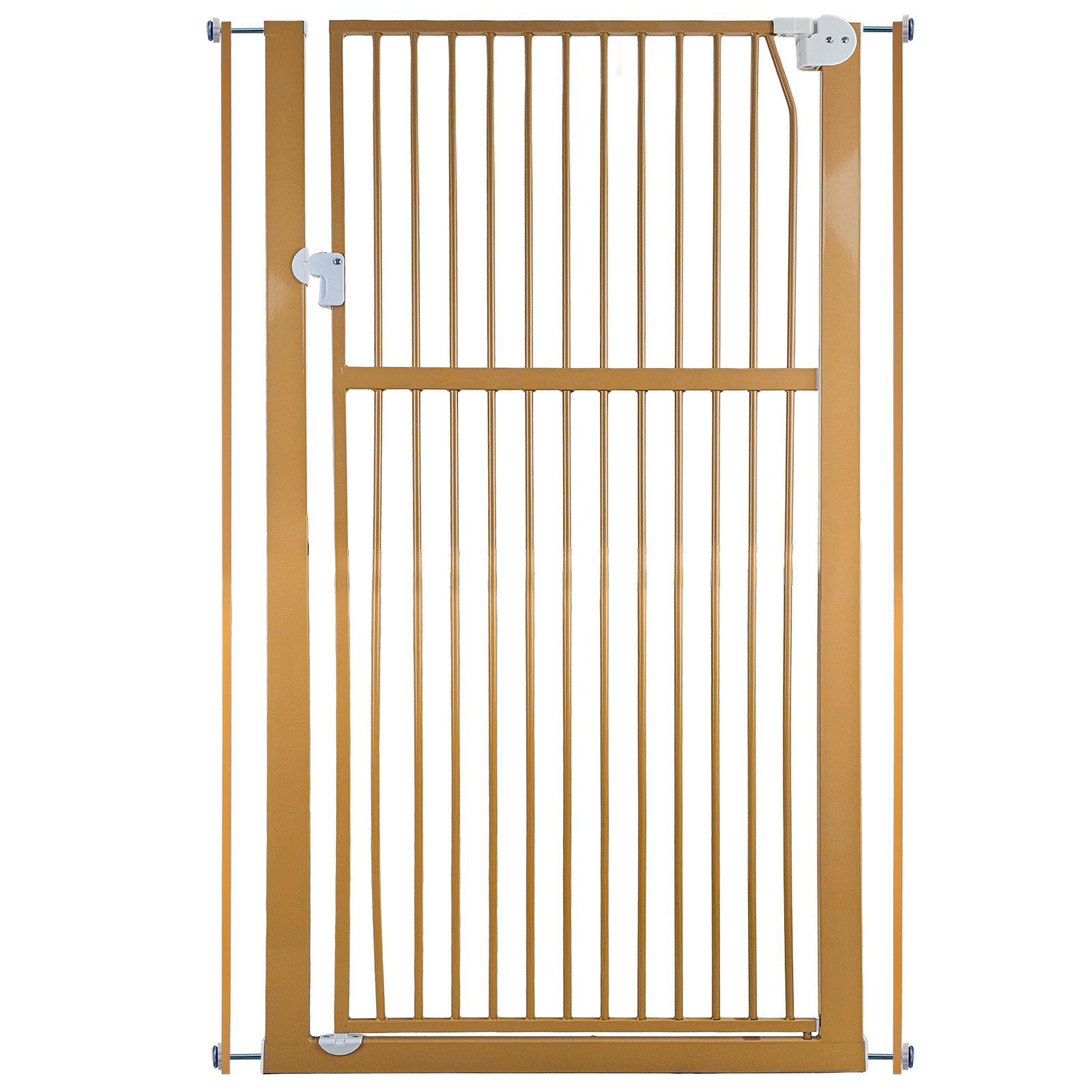 RAMROXX Treppenschutzgitter Absperrgitter beige für 75-85cm Durchgang 142cm günstig online kaufen