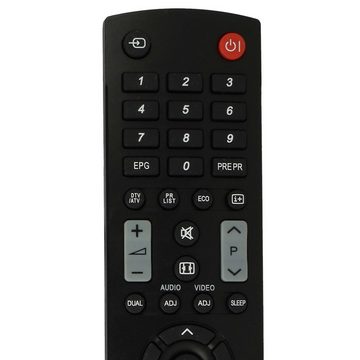 vhbw Ersatz für Sharp GJ220 für TV, Video Audio & Konsole Fernbedienung
