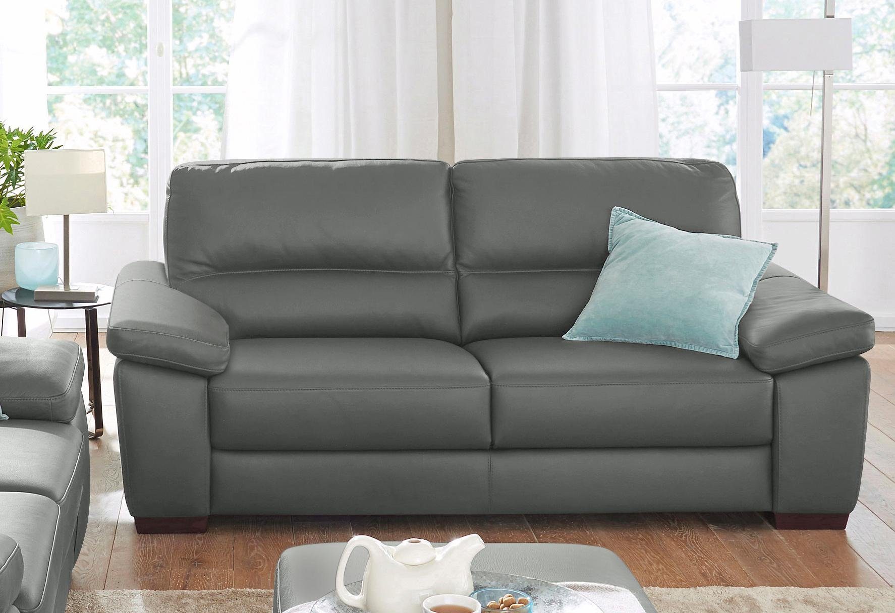 CALIA ITALIA 2-Sitzer Gaia, hochwertiges Ledersofa günstig online kaufen